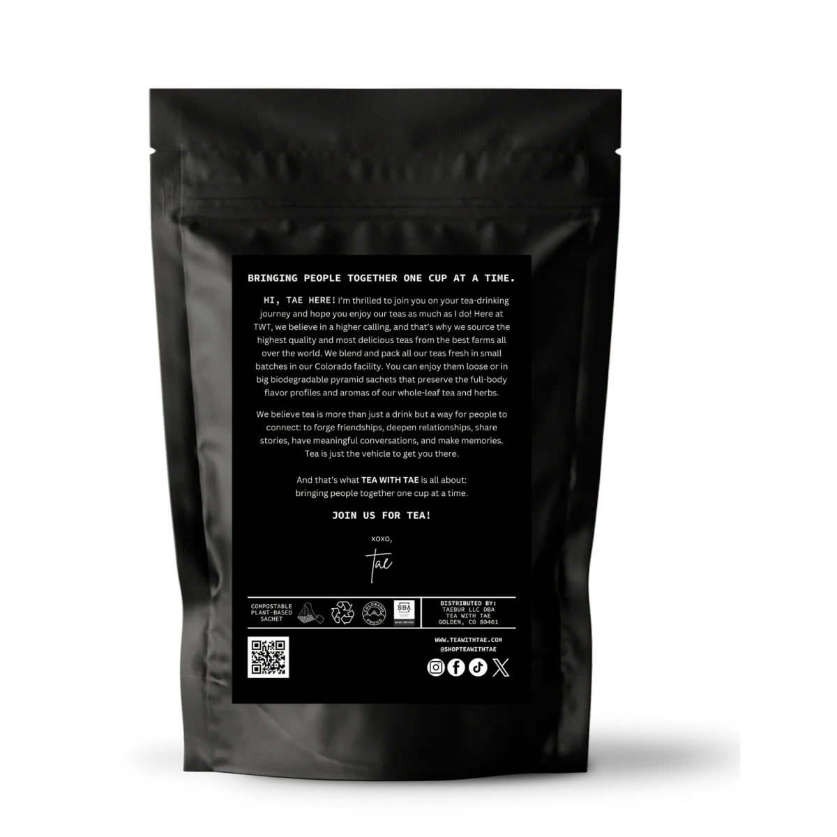 Tea with Tae Apple Cinnamon Pouch - Image 6