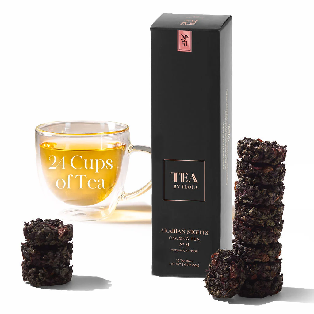 iLOLA Arabian Nights No. 51 – Spiced Floral Probiotic Oolong Tea Discs - Image 6