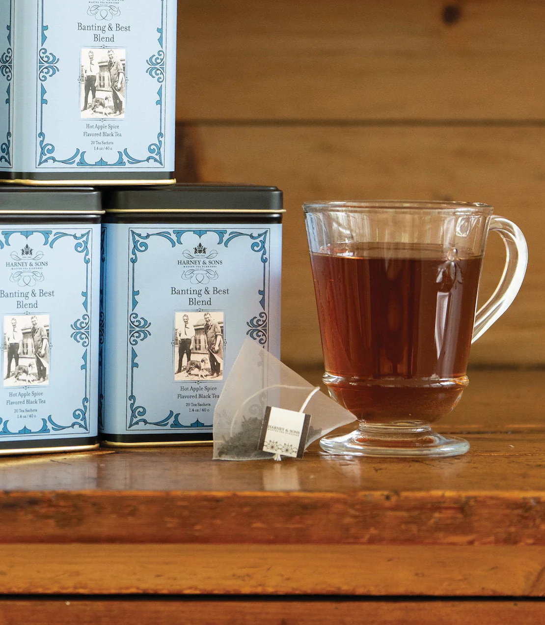 Harney & Sons Banting & Best Blend, Tin of 20 Sachets - Image 2