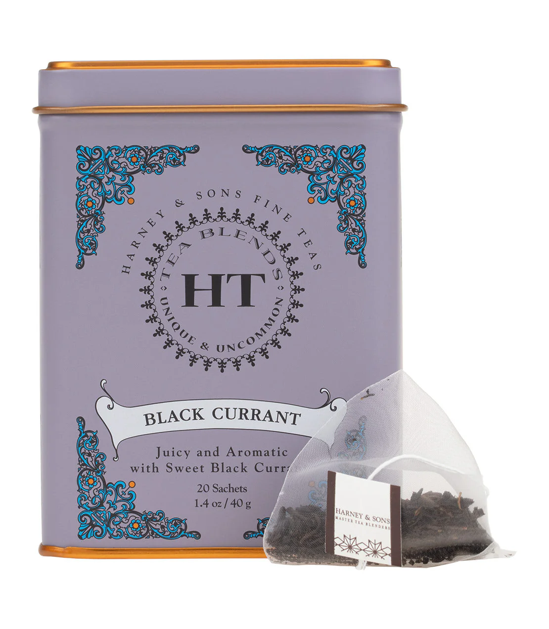 Harney & Sons Black Currant, HT Tin of 20 Sachets - Image 4