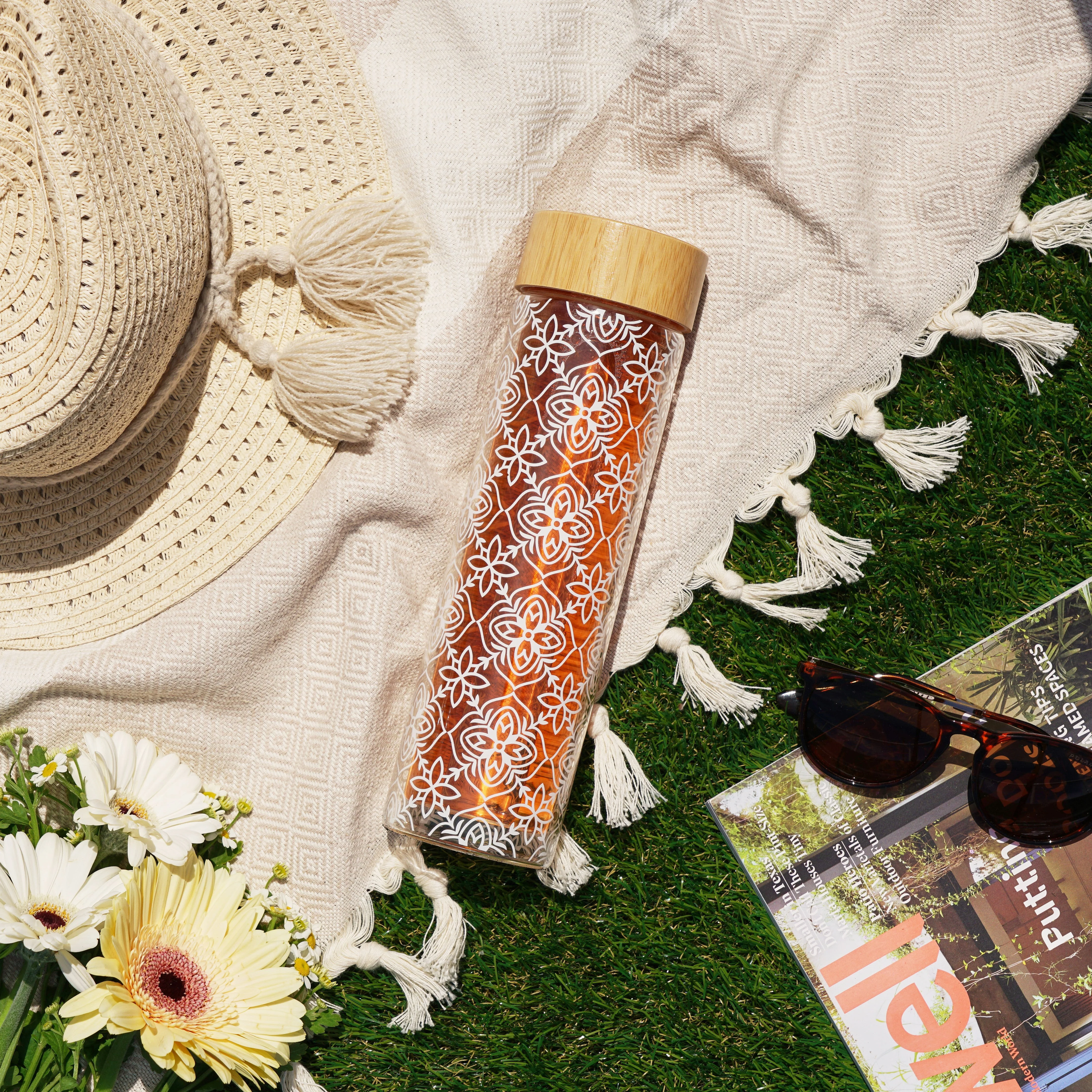 Pinky Up Blair: Marrakesh Glass Travel Infuser Mug - Image 2