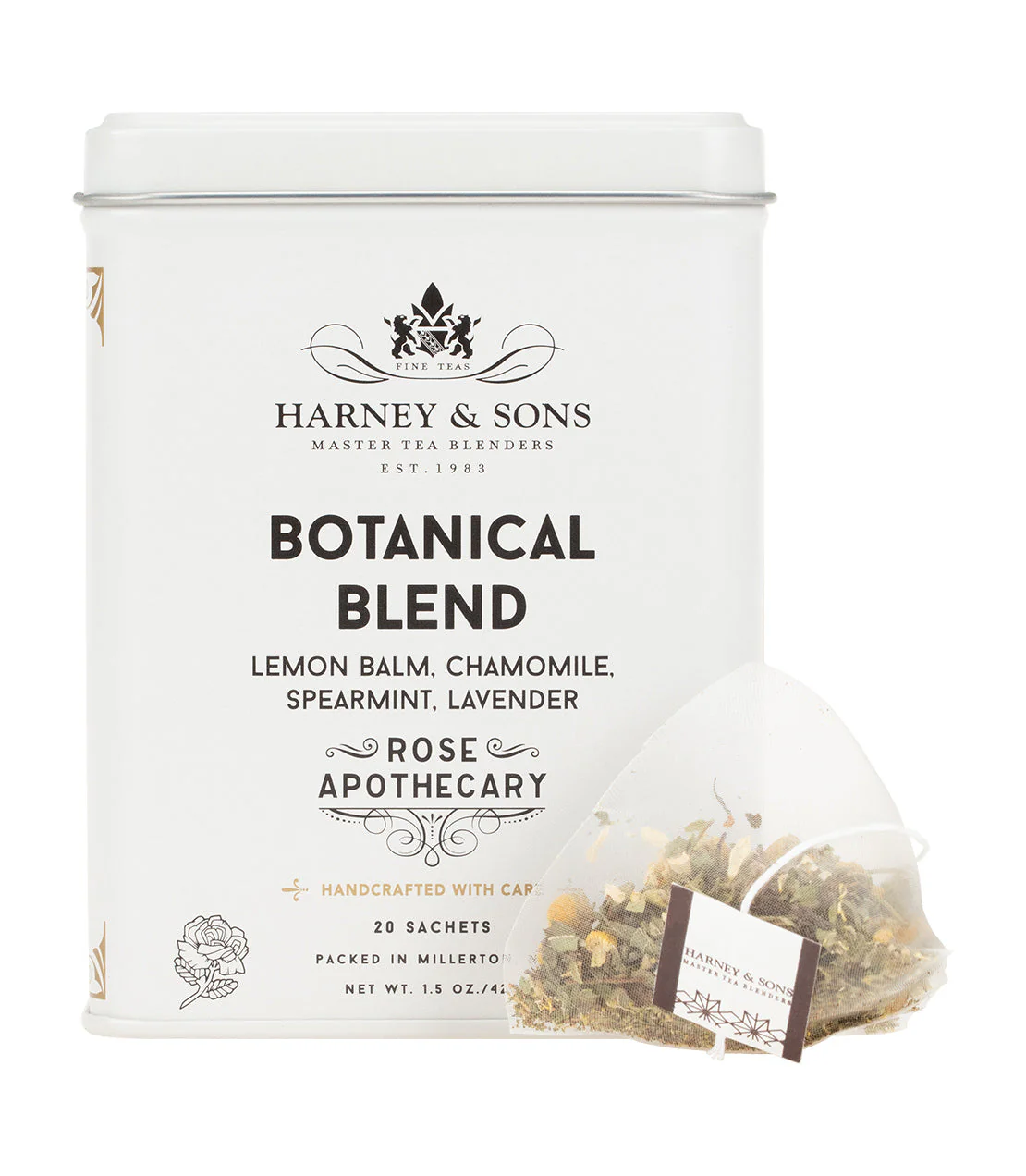 Harney & Sons Botanical Blend, Tin of 20 Sachets - Image 4