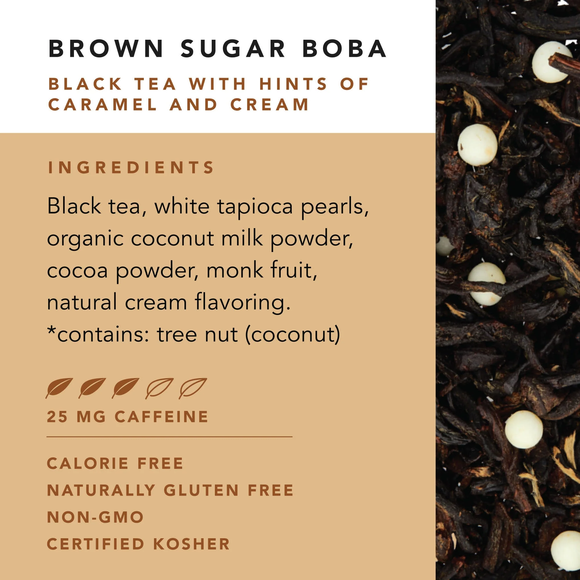 Pinky Up Brown Sugar Boba Tea Sachets - Image 7