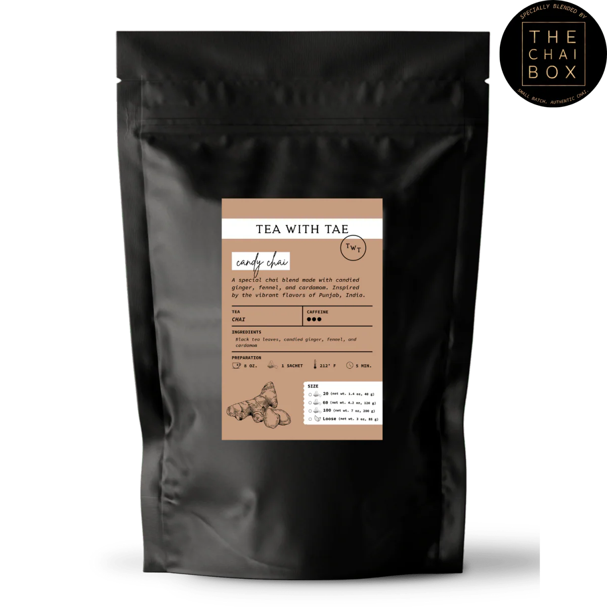 Tea with Tae Candy Chai Pouch - Image 8