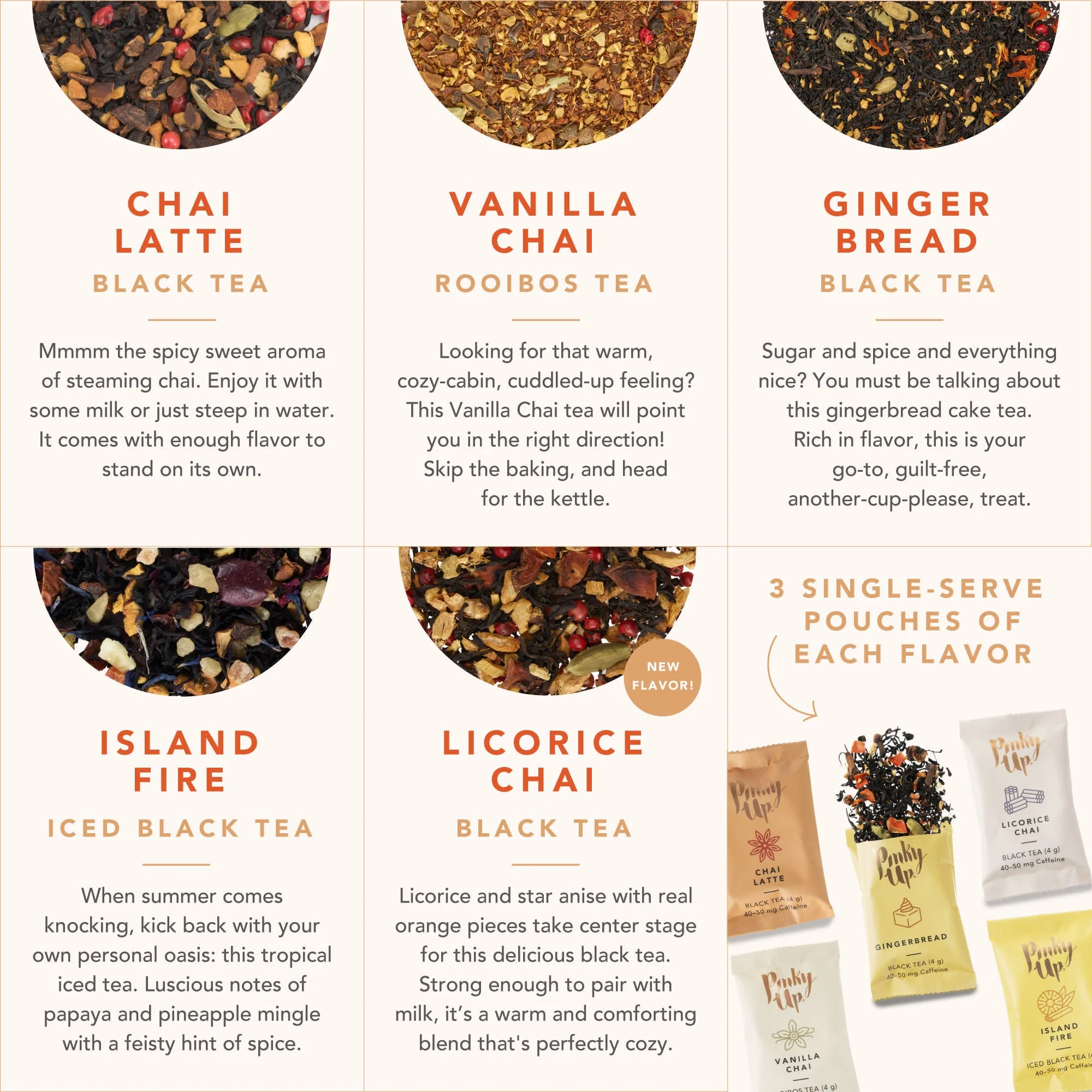 Pinky Up Chai Loose Leaf Tea Sampler - Image 5