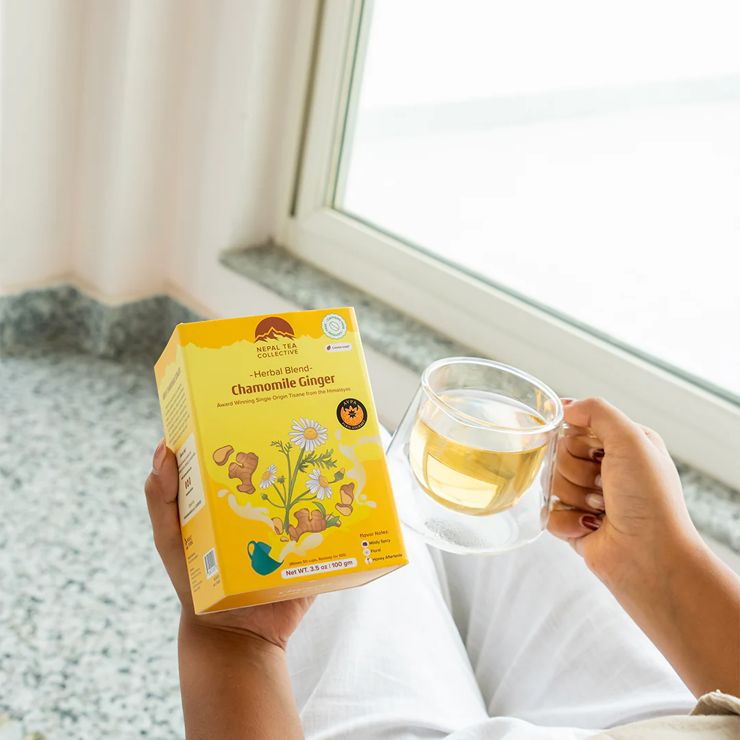 Nepal Tea Chamomile Tea with Ginger - Image 4