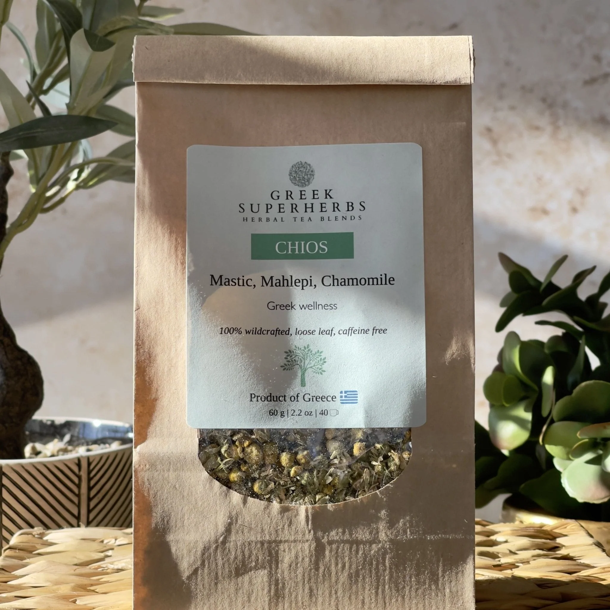 Greek Superherbs Chios Mastic Gum Tea - Image 3