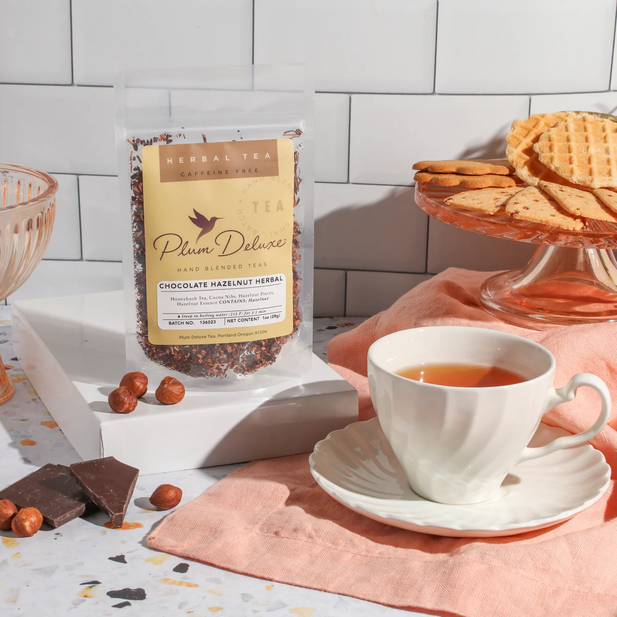 Plum Deluxe Chocolate Hazelnut Dessert Tea - Image 2