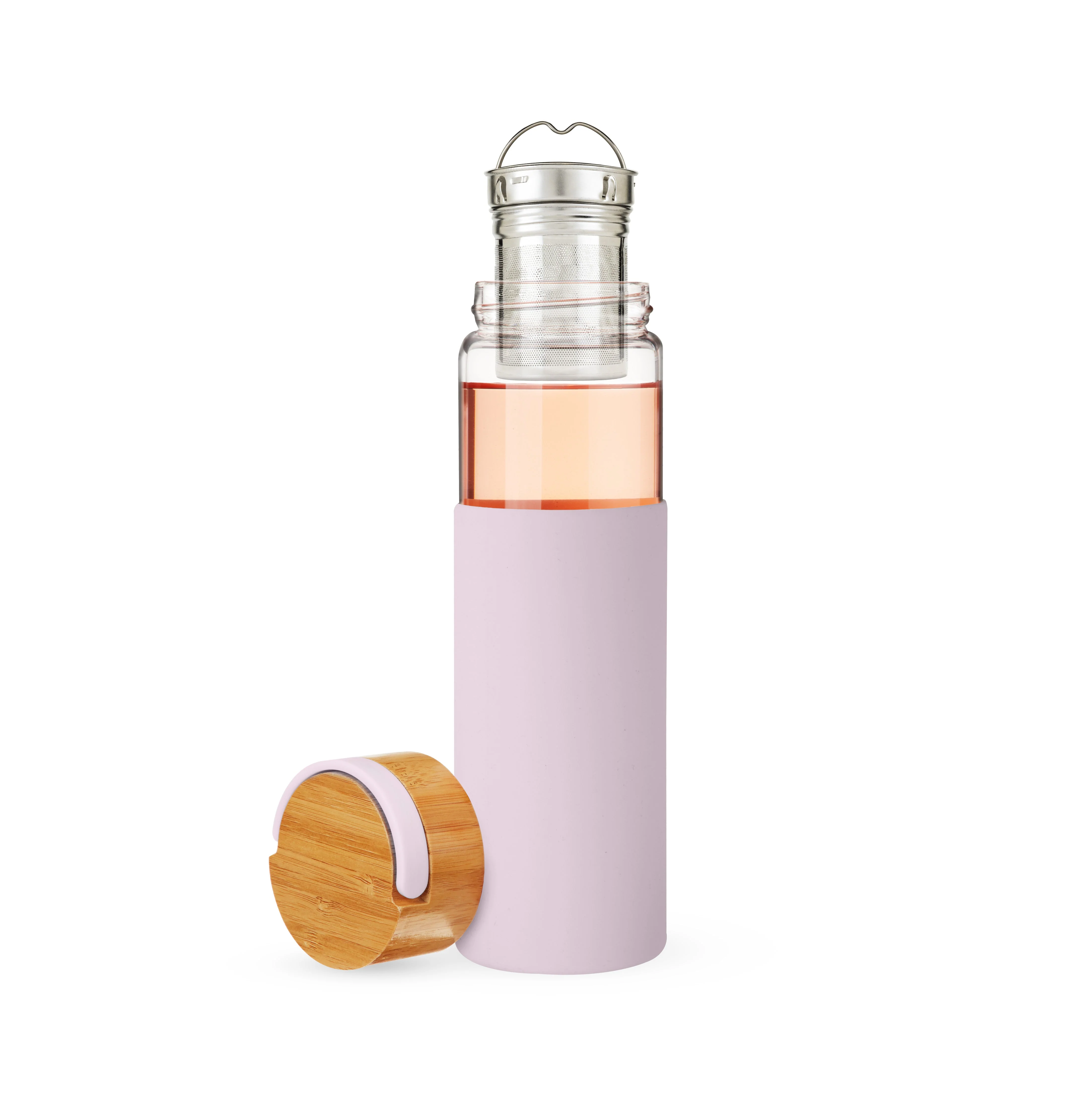 Pinky Up Dana Glass Travel Mug in Lavender - Image 4