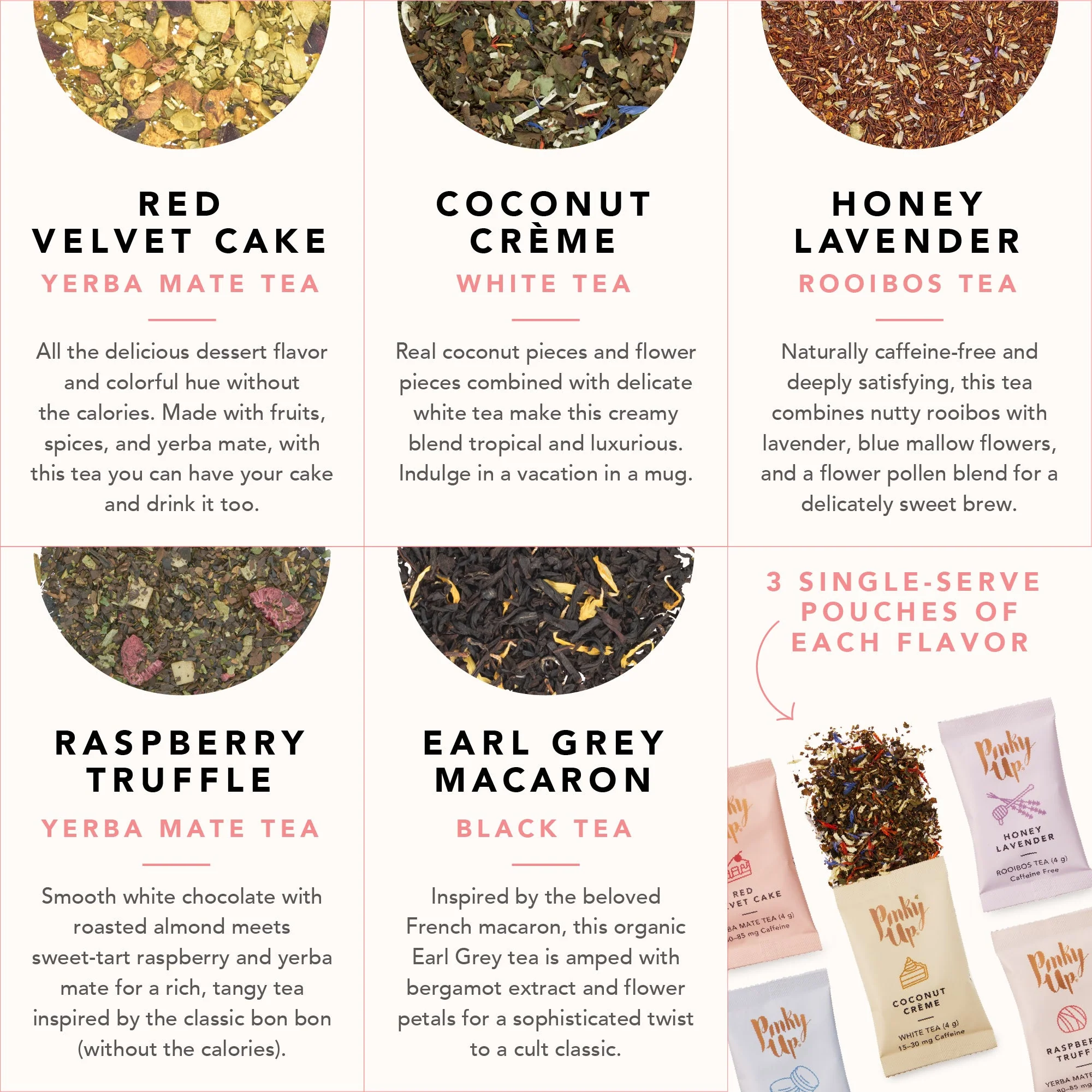 Pinky Up Dessert Loose Leaf Tea Sampler - Image 5