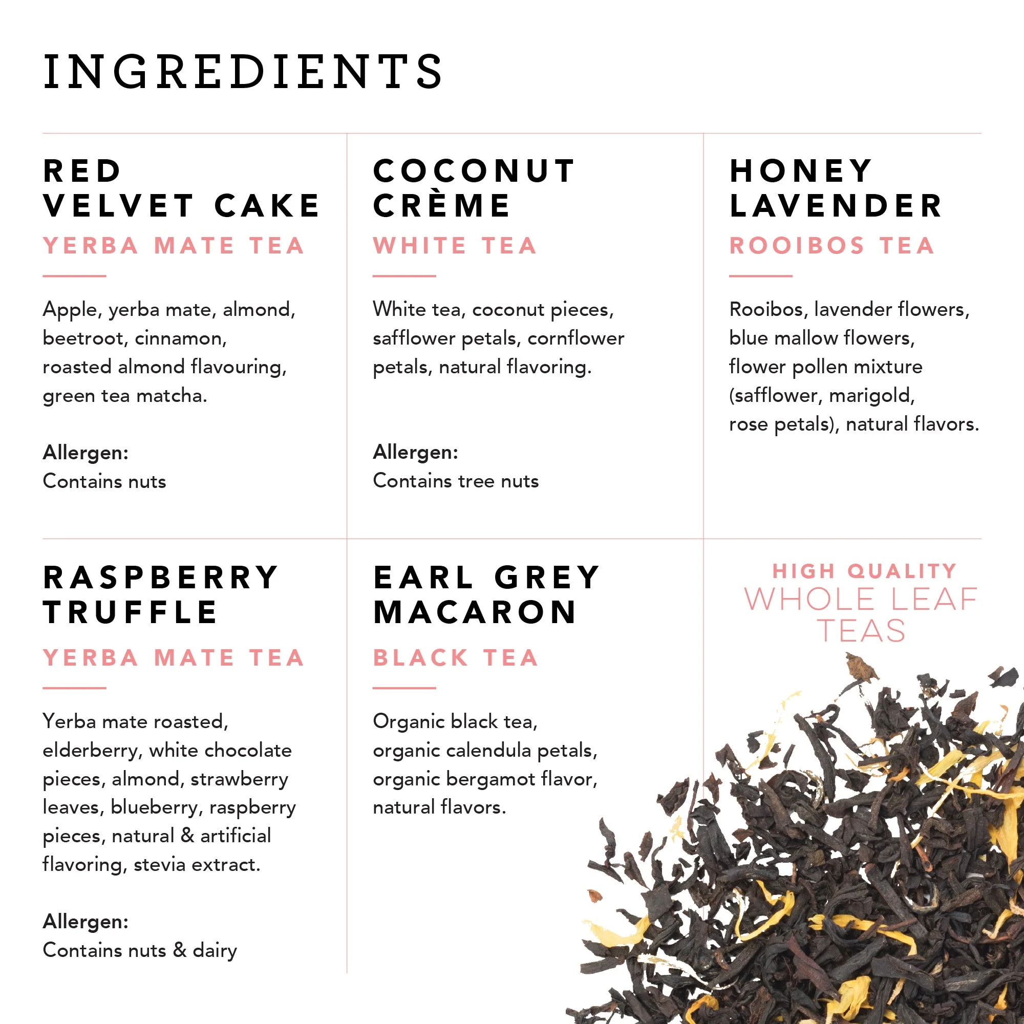 Pinky Up Dessert Loose Leaf Tea Sampler - Image 6