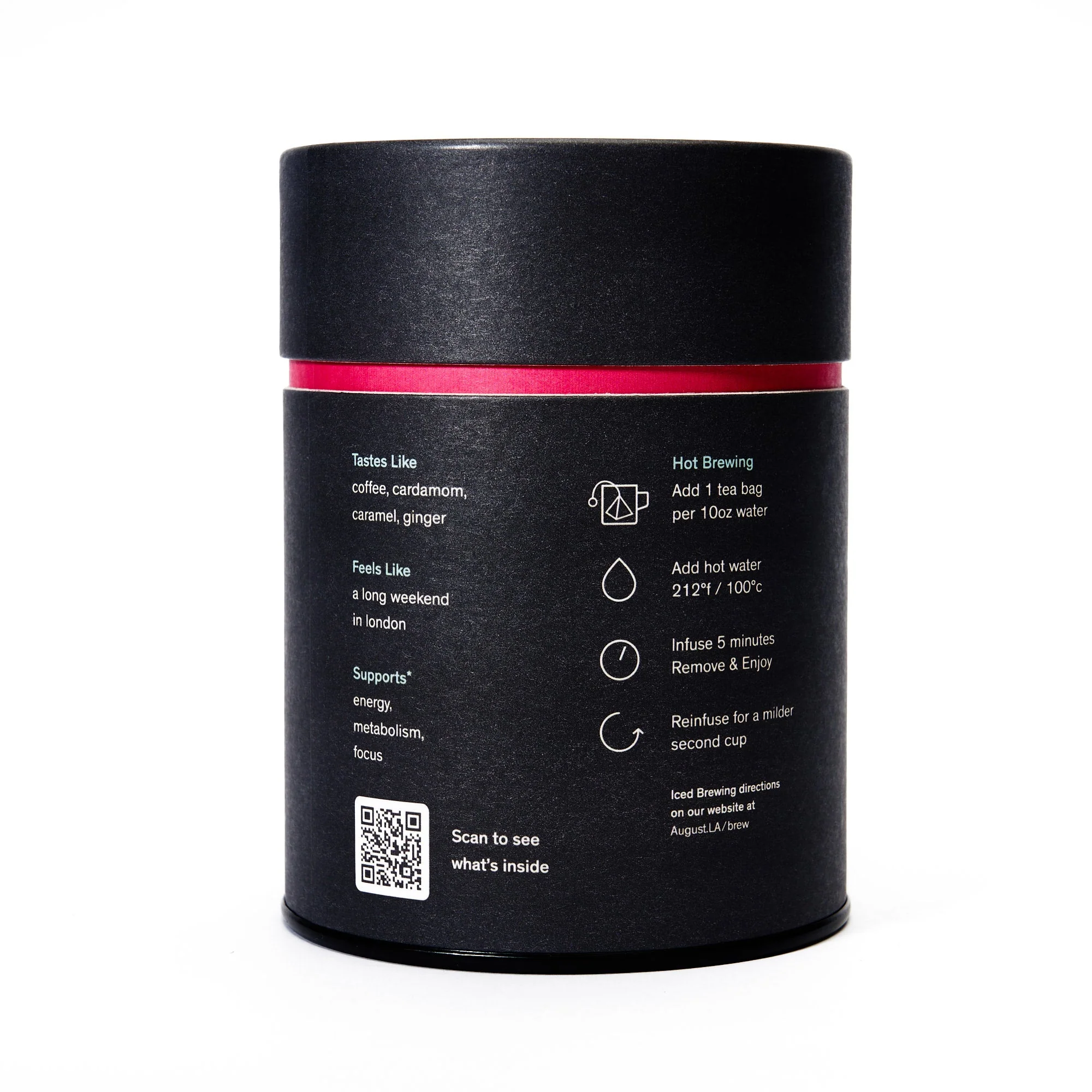 August Dirty Chai - Spicy Black Tea With Coffee (15 Tea Bags) - Image 7