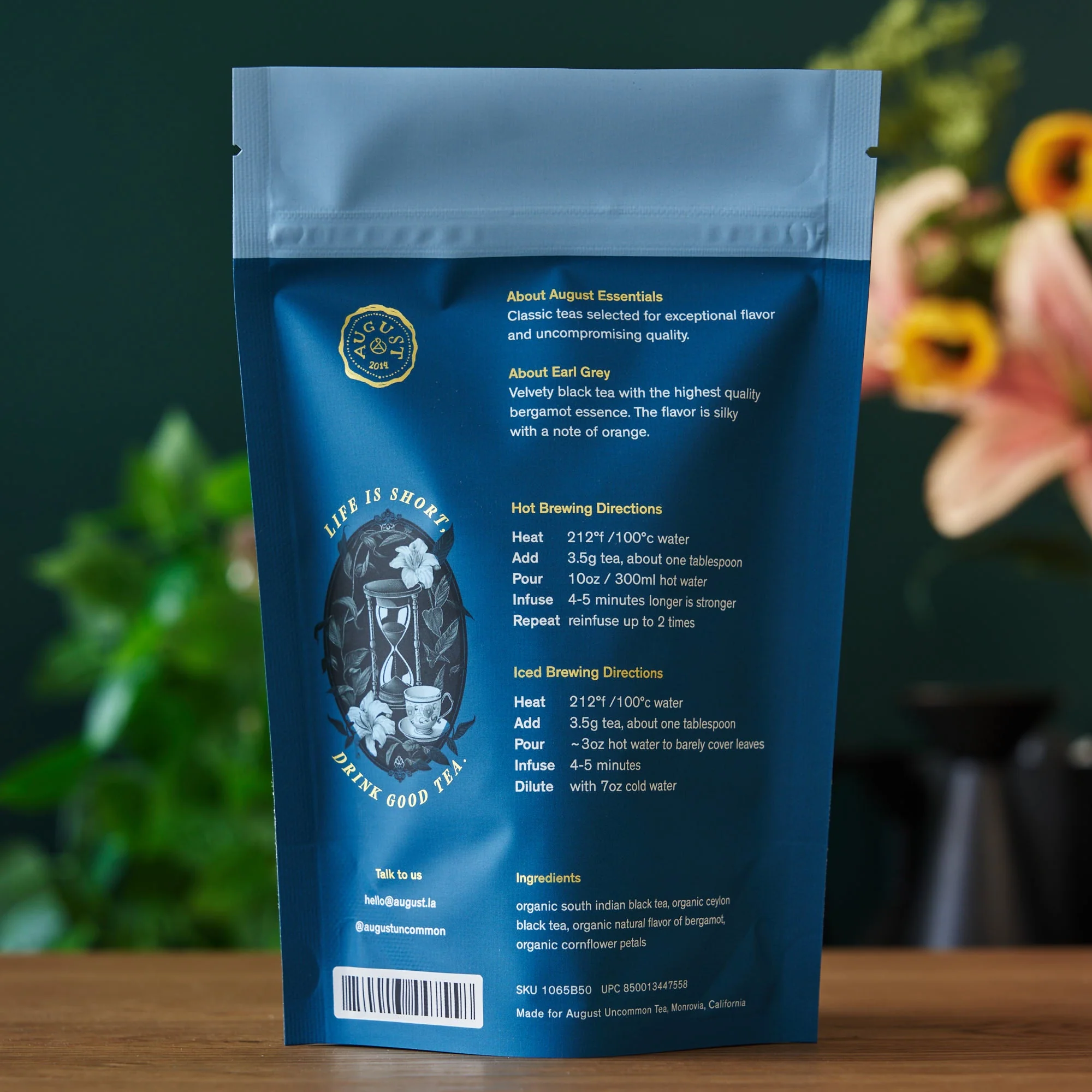 August Essentials Earl Grey Black Tea - Image 3