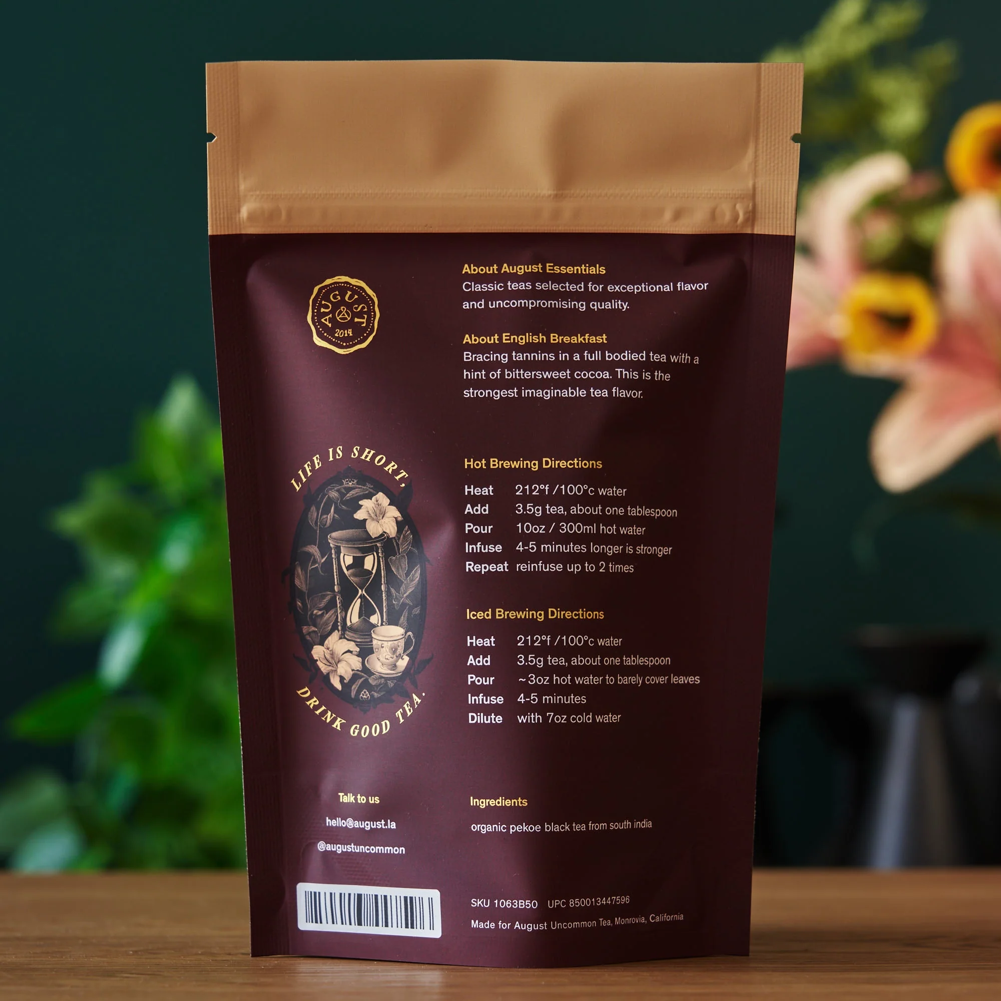 August Essentials English Breakfast Black Tea - Image 2