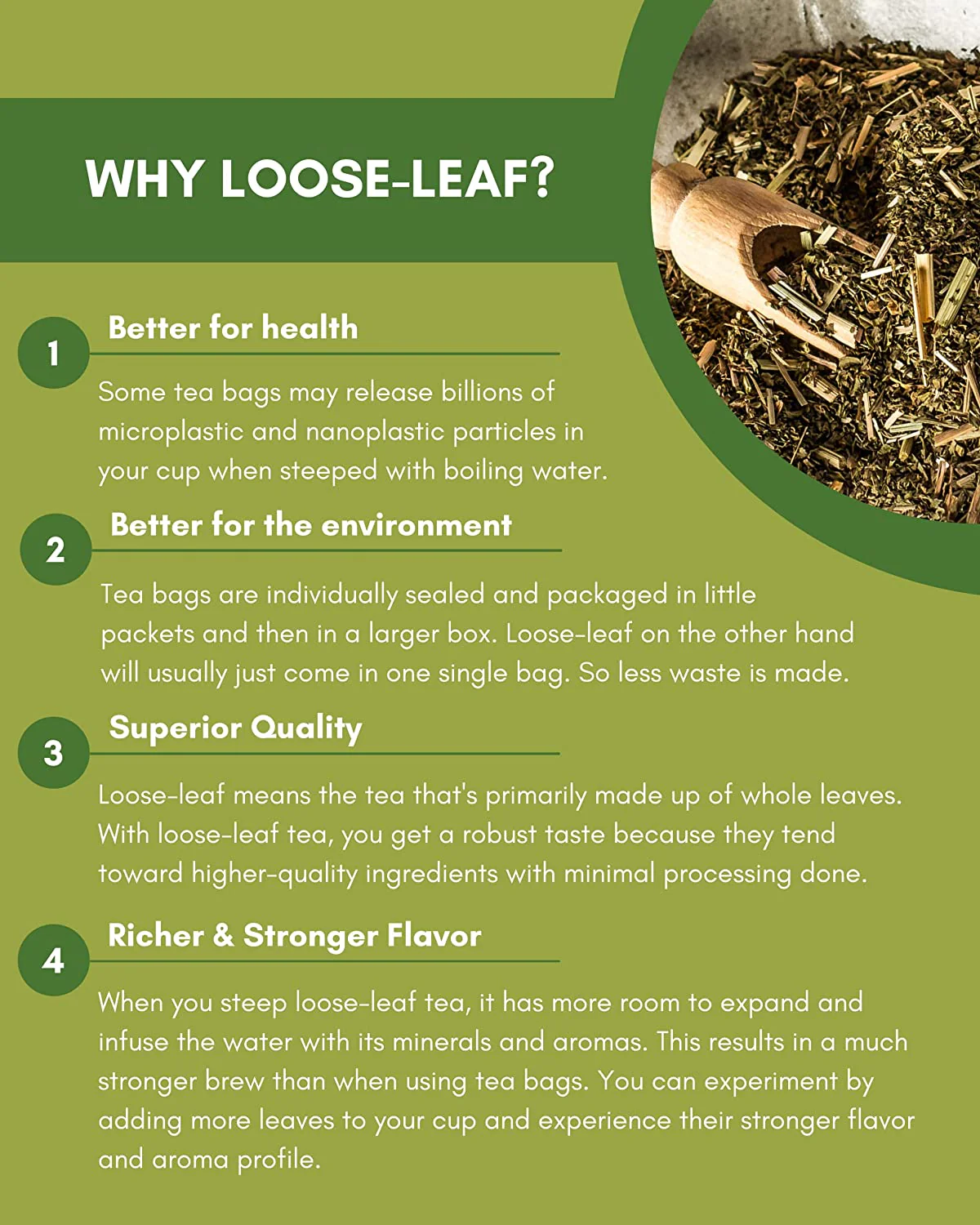 Gardenika Gardenika Lemon Spearmint Tea, Loose Leaf, USDA Organic, Kosher, Caffeine Free – 4 Oz (113g) - Image 5