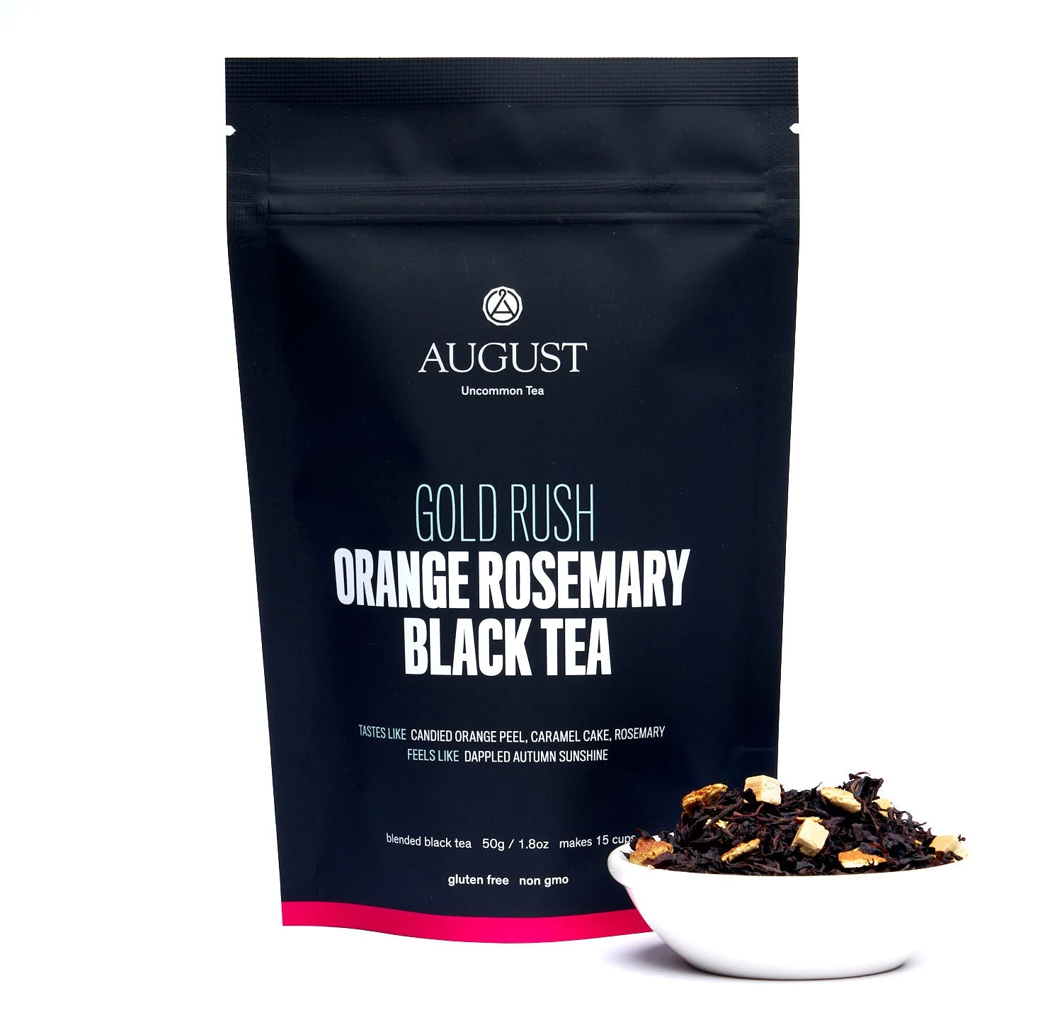 August Gold Rush - Orange Rosemary Caramel Black Tea - Image 2