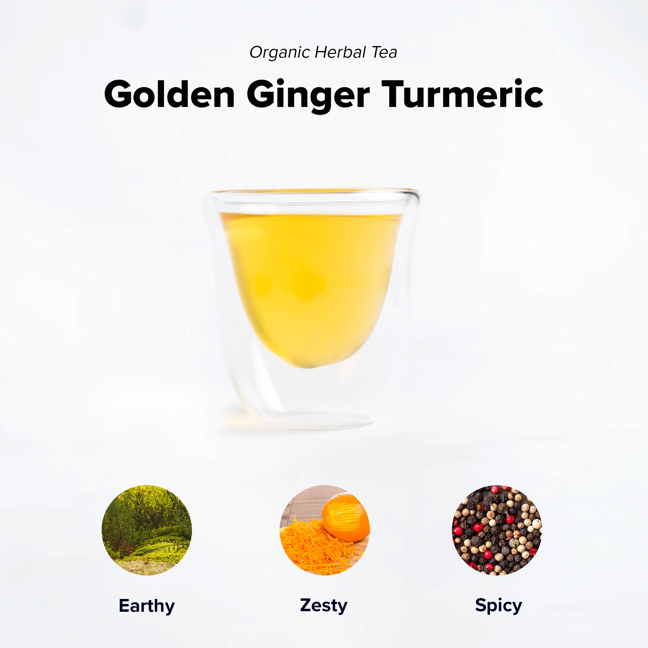Nepal Tea Golden Turmeric Ginger - Image 3