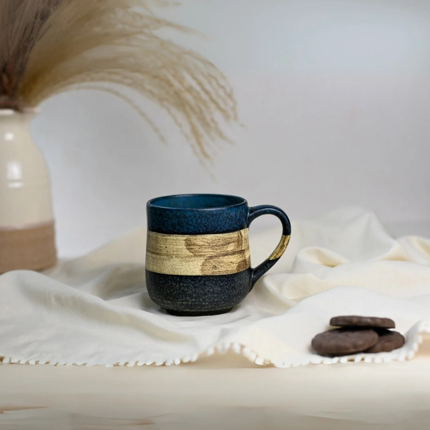 Aprika Life Handcrafted Mino Ware Ceramic Mug from Japan, 8 oz (240 ml) - Image 4