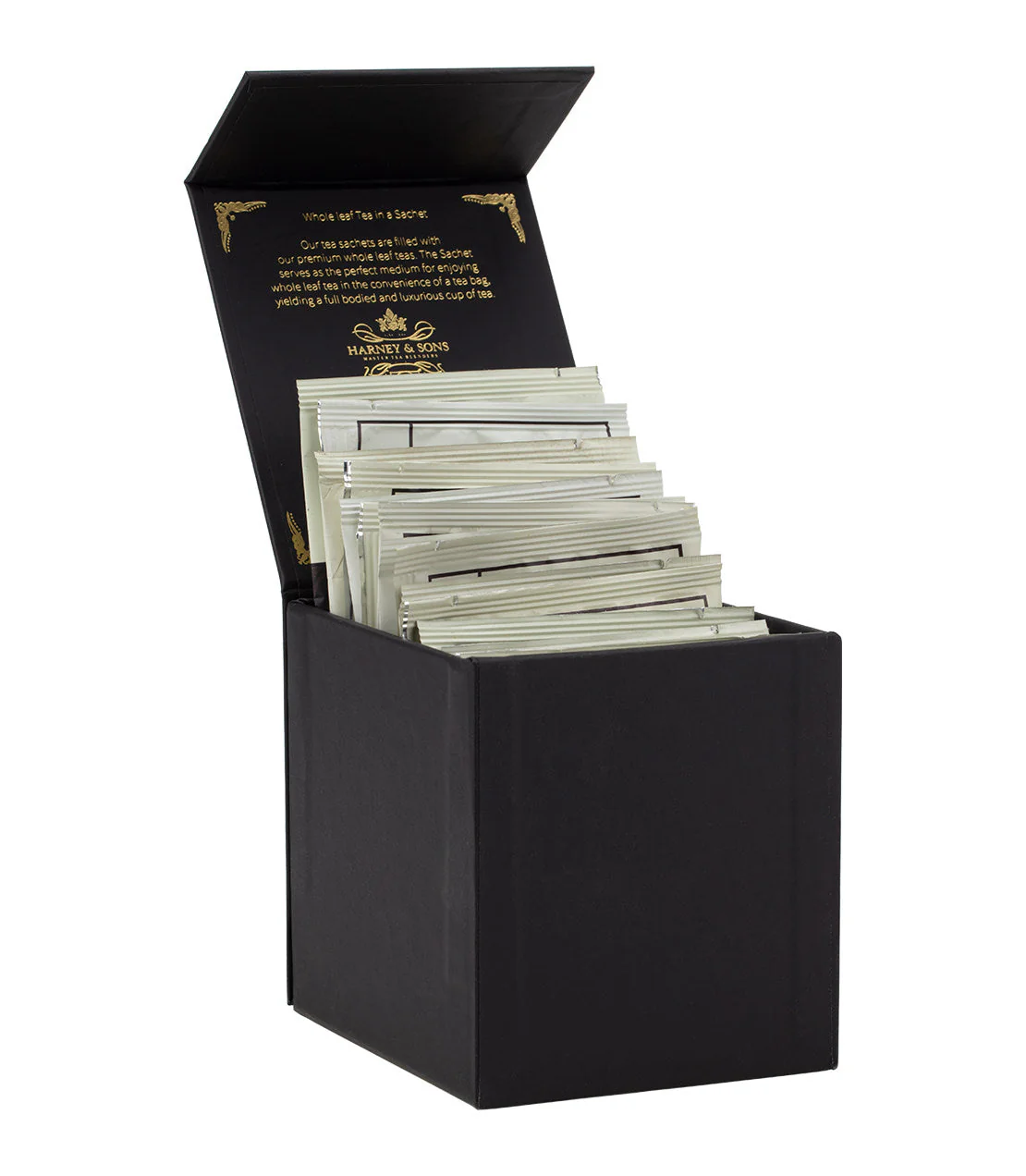 Harney & Sons Harney Heritage – Wrapped Sachet Sampler Black Box