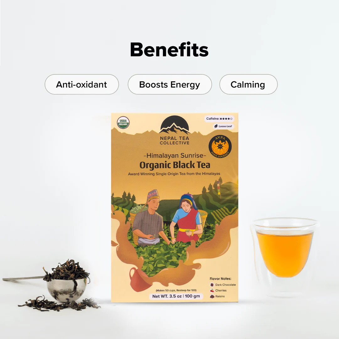 Nepal Tea Himalayan Sunrise (Kanchanjangha Noir) - Image 2