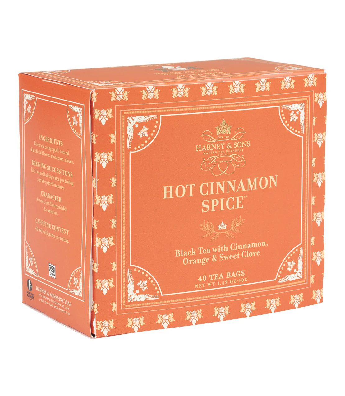 Harney & Sons Hot Cinnamon Spice Premium Teabags - Image 2