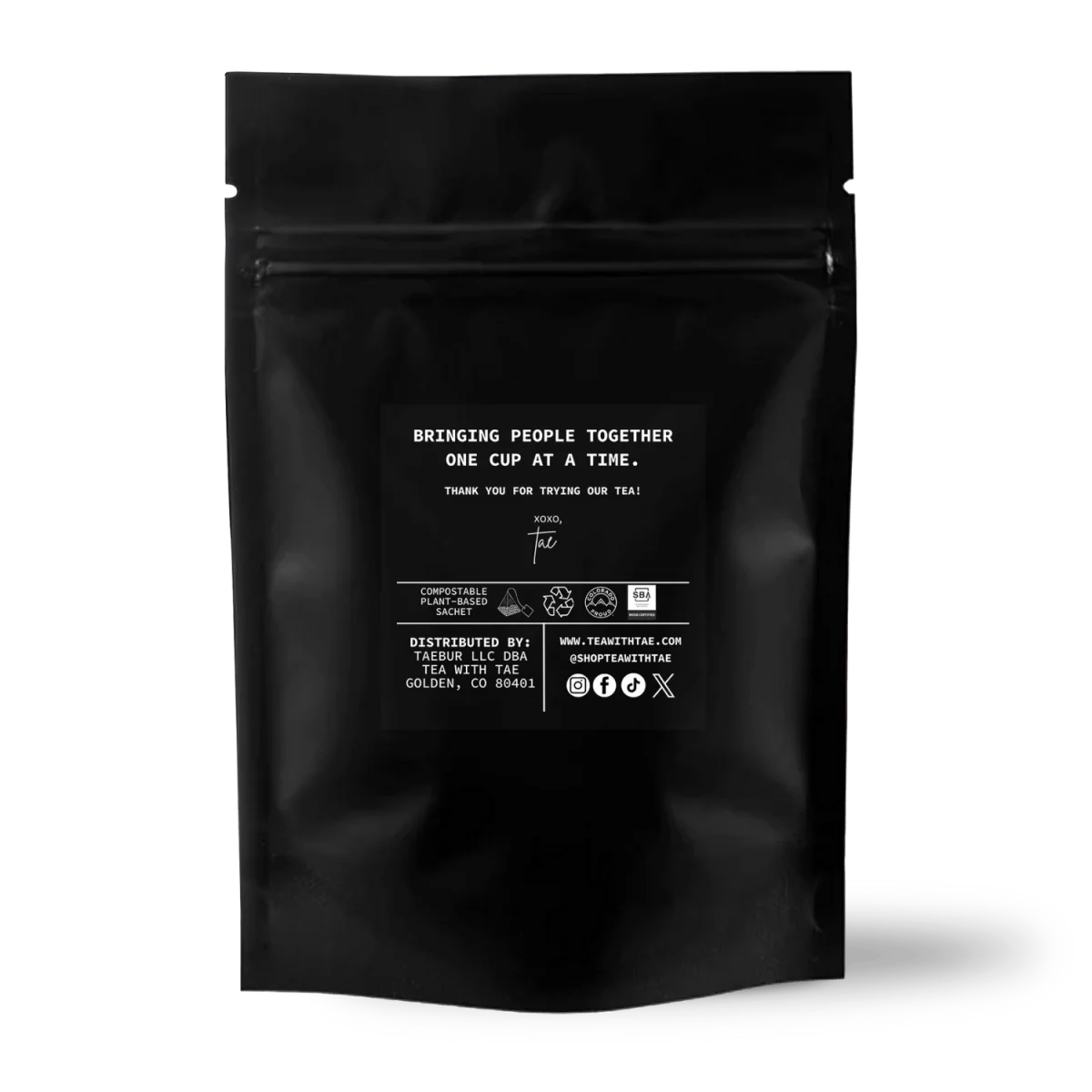 Tea with Tae Irish Breakfast 5ct. Pouch - Image 2