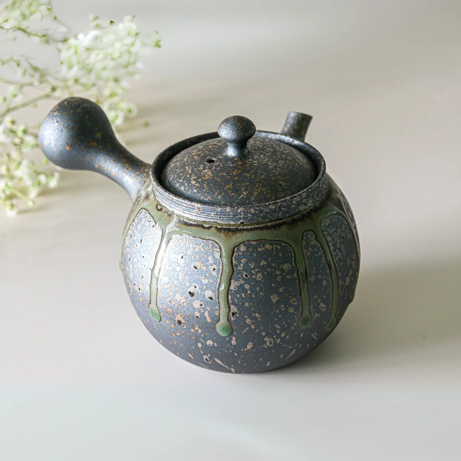 Aprika Life Japanese Kyusu Set - Teapot with Filters (230ml) and Two Cups - Image 7