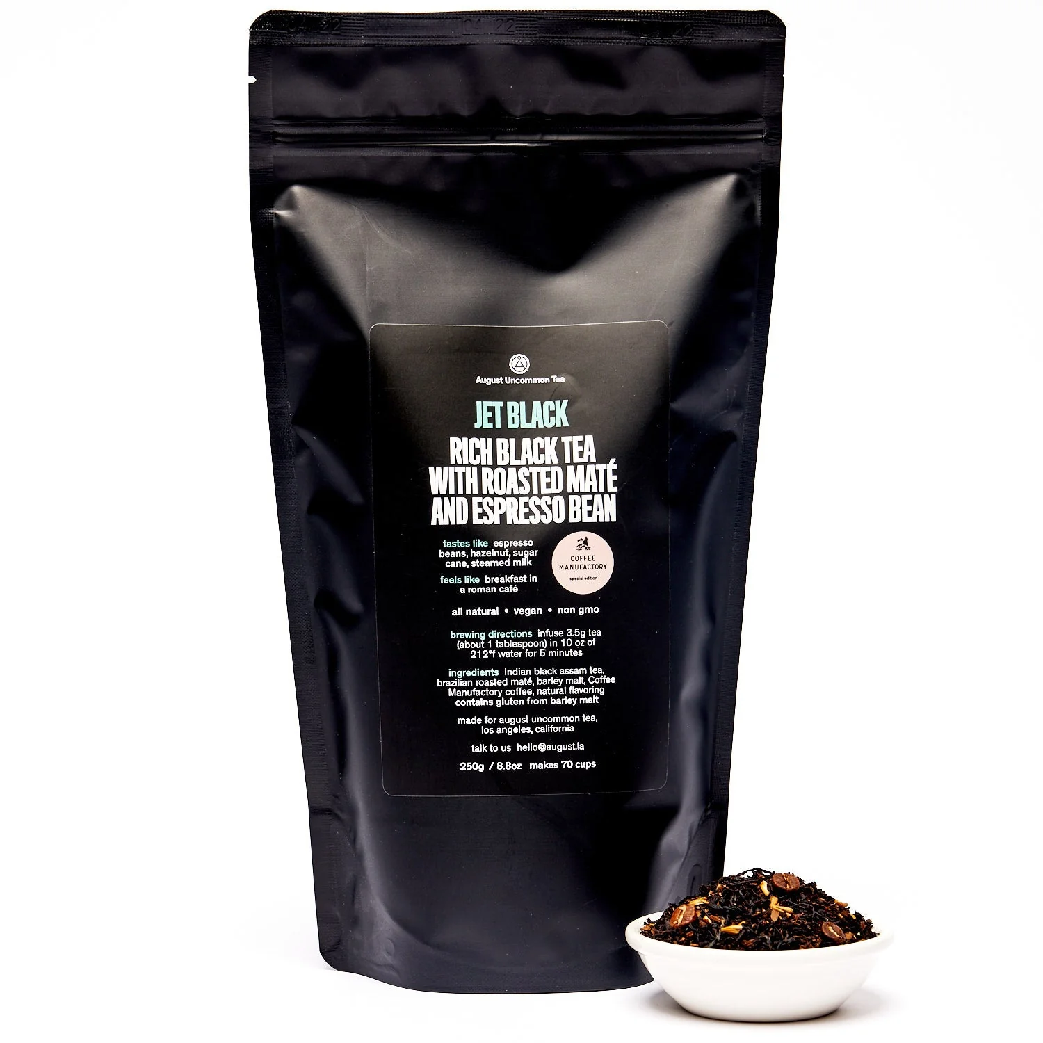 August Jet Black - Roasty Coffee Black Tea - Image 4