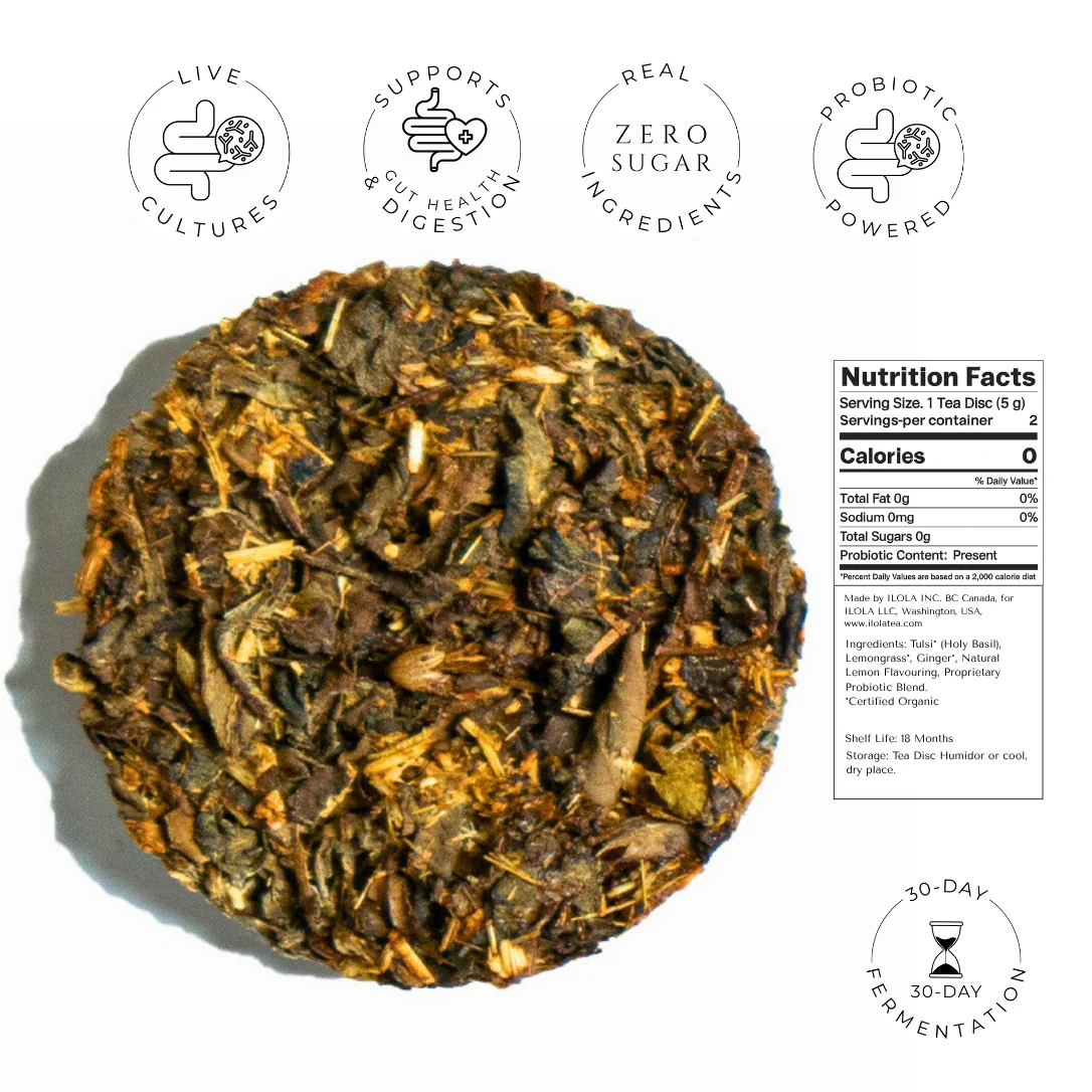iLOLA Lemon Ginger Tulsi No. 61 | Loose Leaf Herbal Tea - Image 6