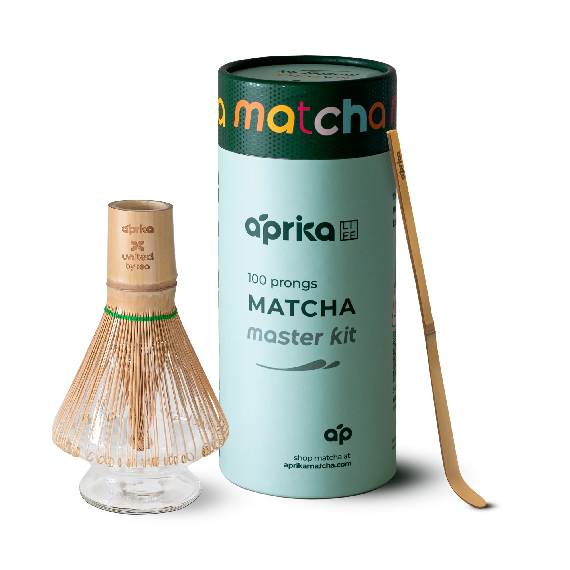 Aprika Life Matcha Bamboo Whisk & Holder Set