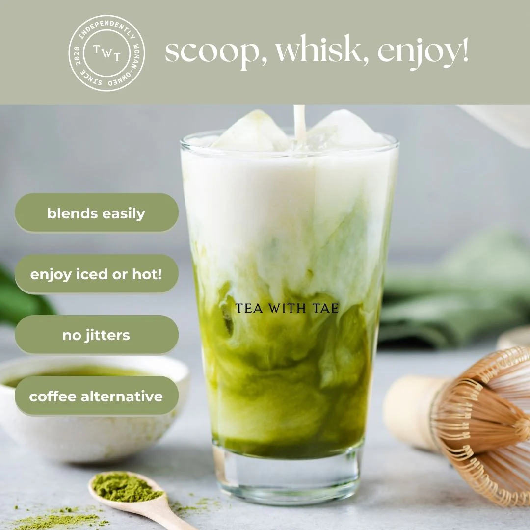 Tea with Tae Matcha Pouch - Image 3