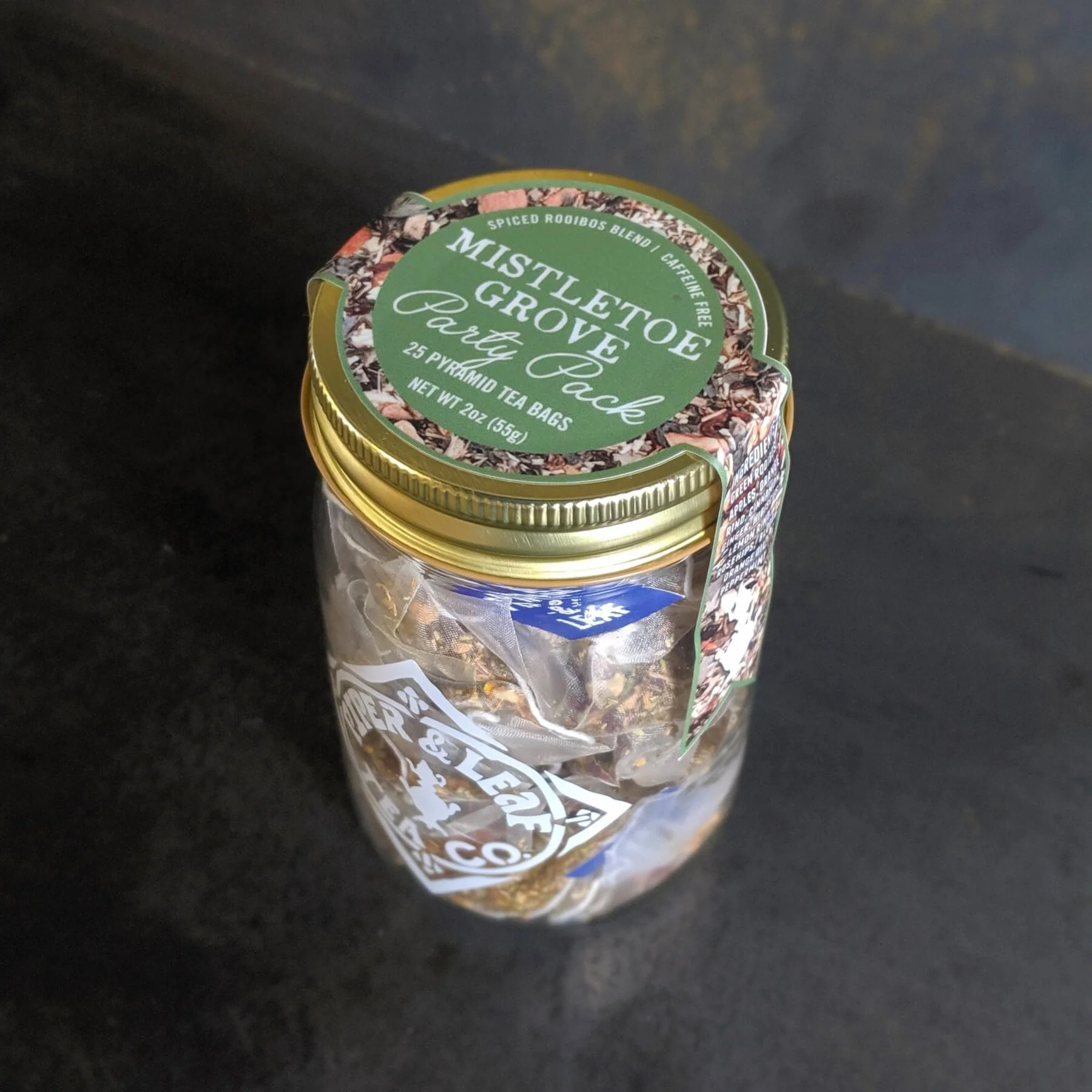 Piper and Leaf Mistletoe Grove Party Pack 25 Sachets in Pint Jar - Image 2