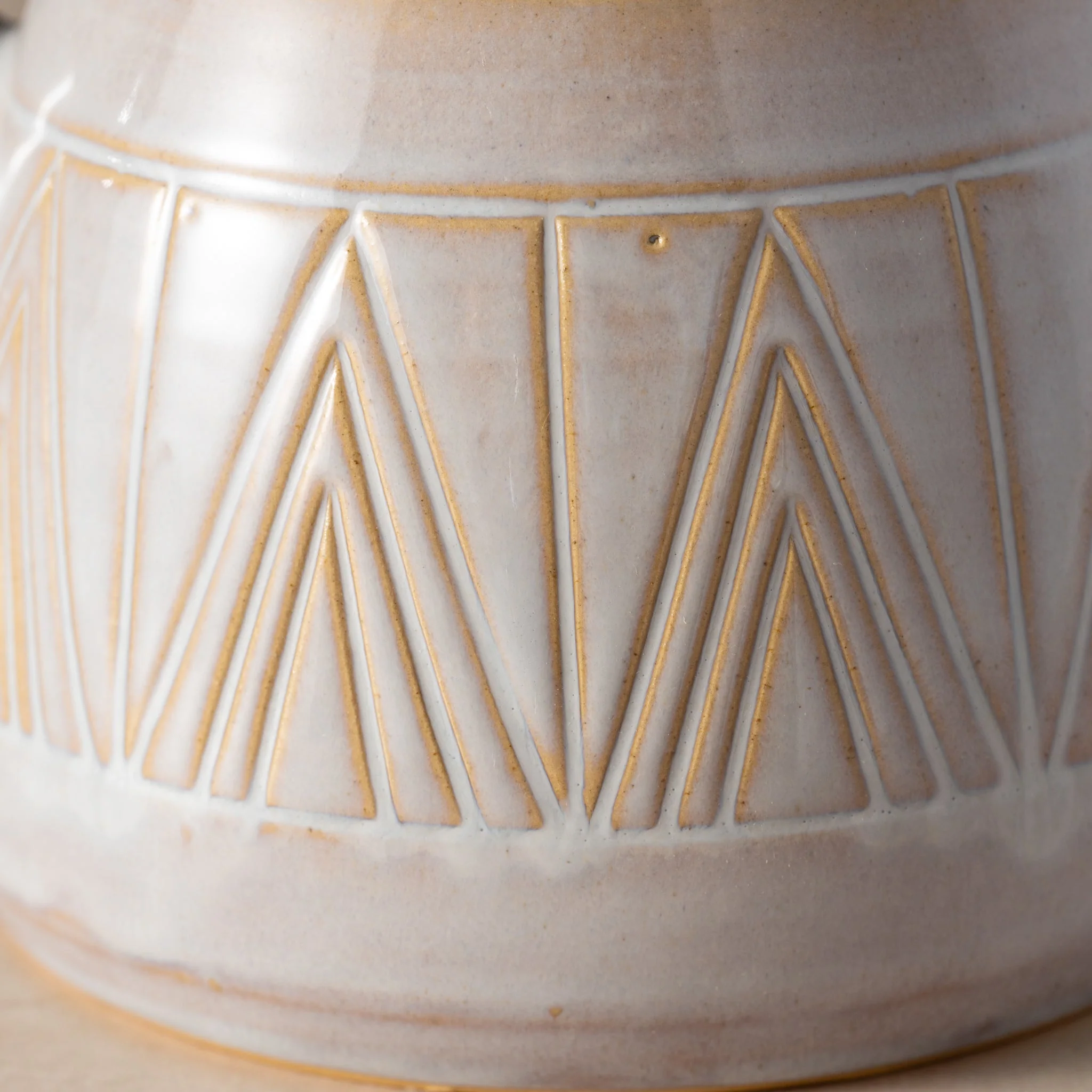 Mountain Peaks Ceramic Teapot - Image 4