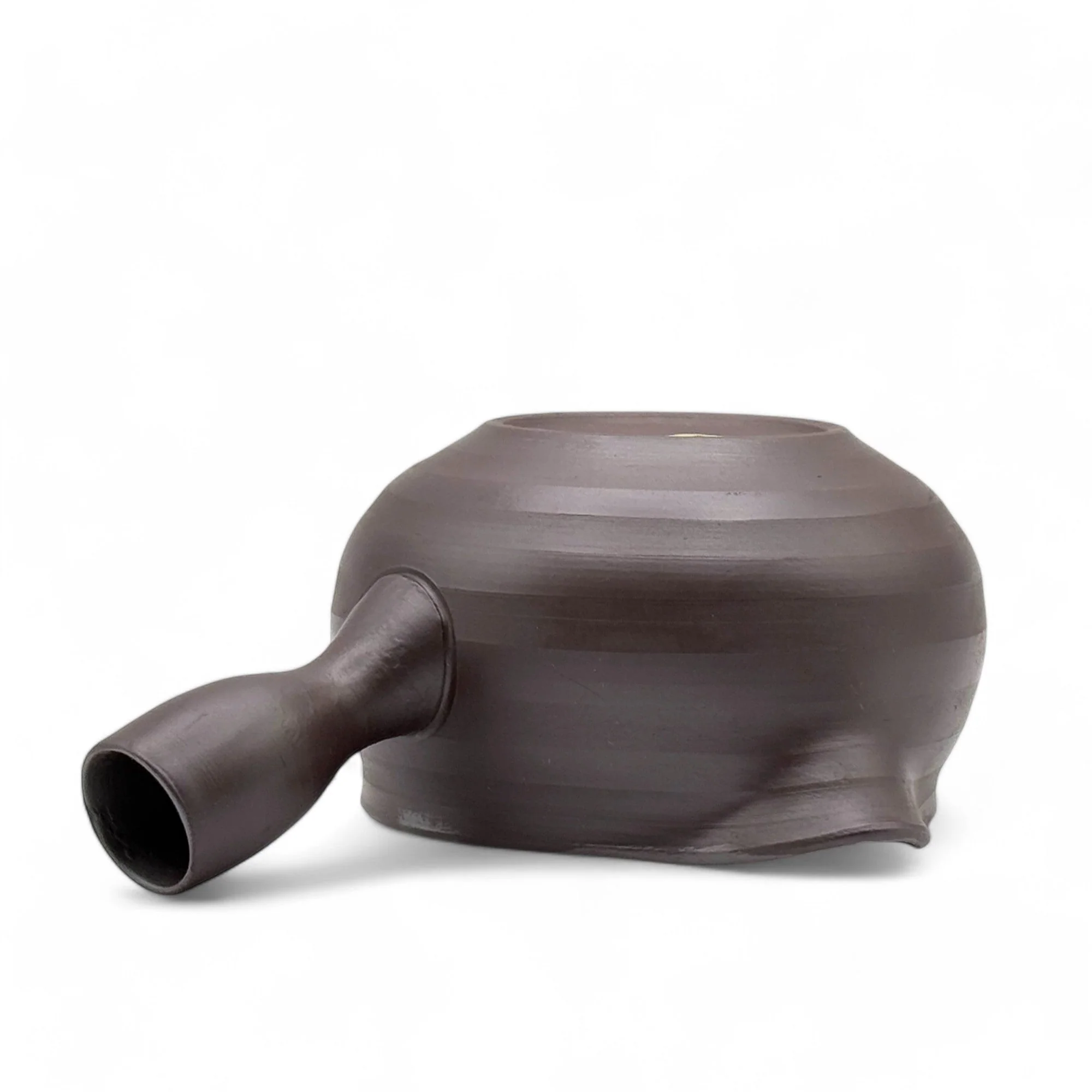Inoue Tea Muji Samashi Banko-yaki Black Yuzamashi - Japanese Water Cooler - Image 6