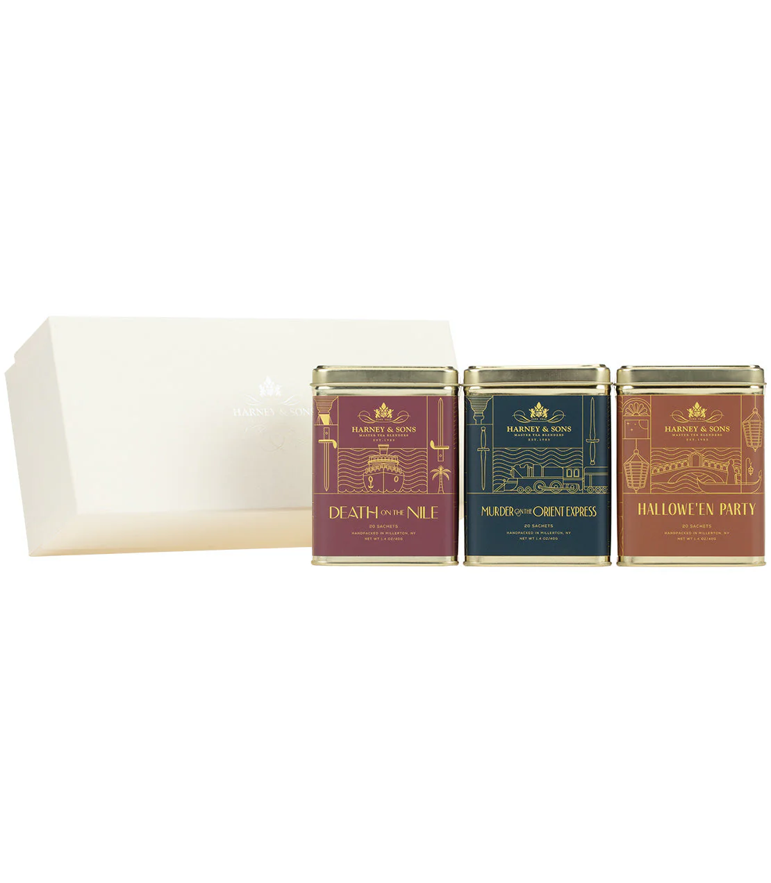 Harney & Sons Murder on the Orient Express Blend, Tin of 20 Sachets - Image 4