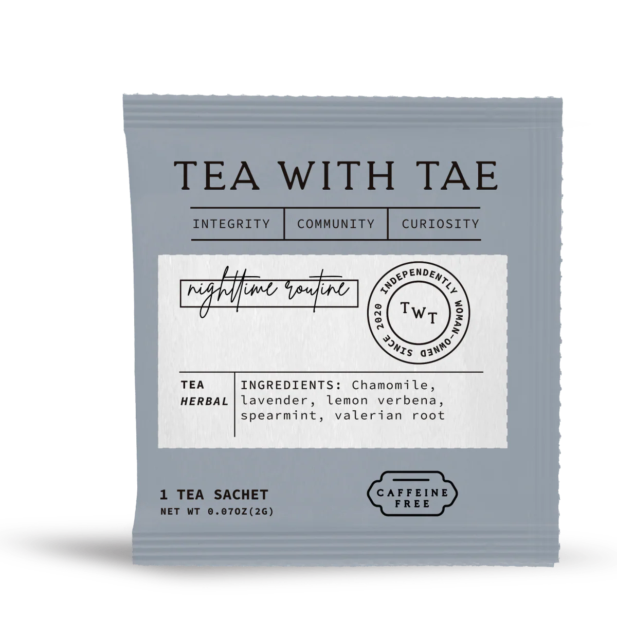 Tea with Tae Nighttime Routine 50 ct. Overwrap Bag