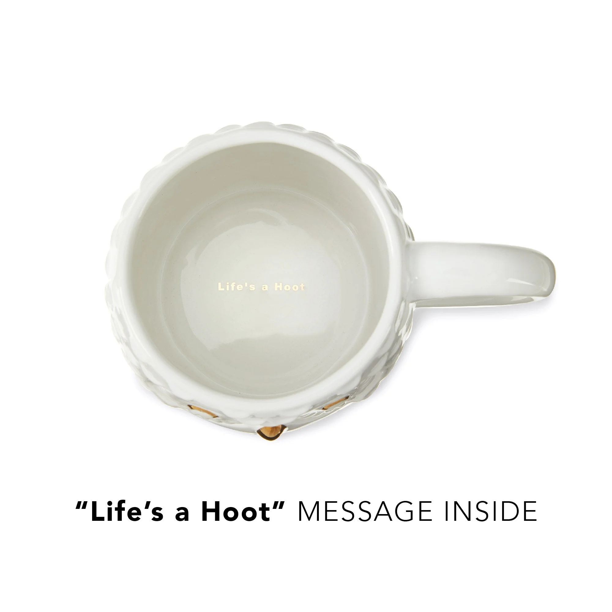 Pinky Up Olivia Ceramic Owl Mug - Image 5