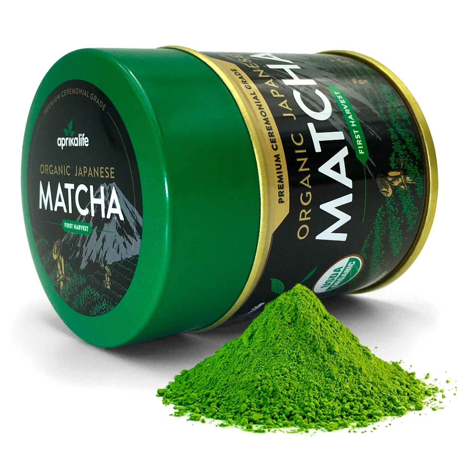 Aprika Life Organic Japanese Ceremonial Grade Matcha Green Tea Powder - Image 9