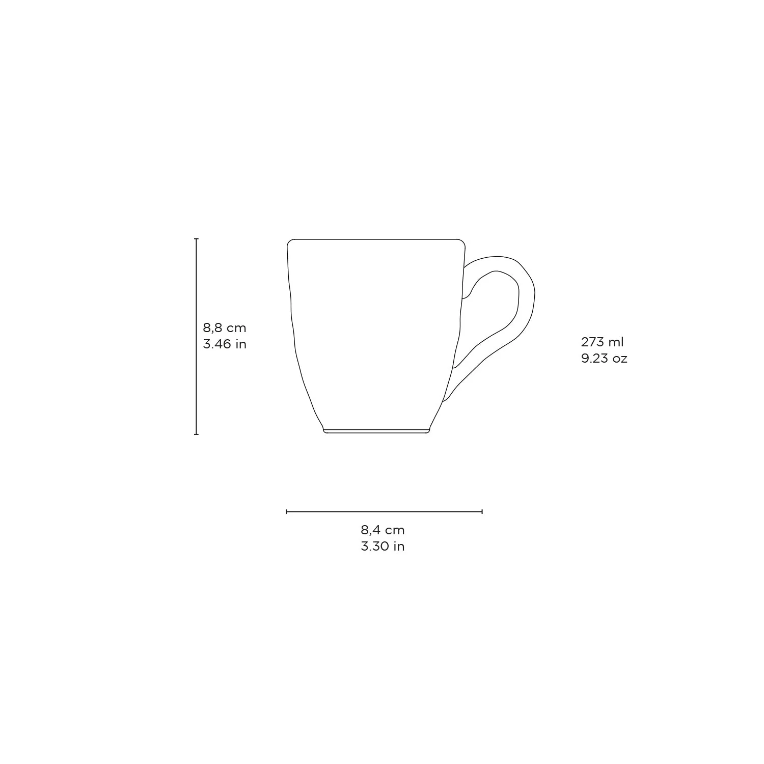 Porto Brasil Organic Mug Set of 4 - Image 32