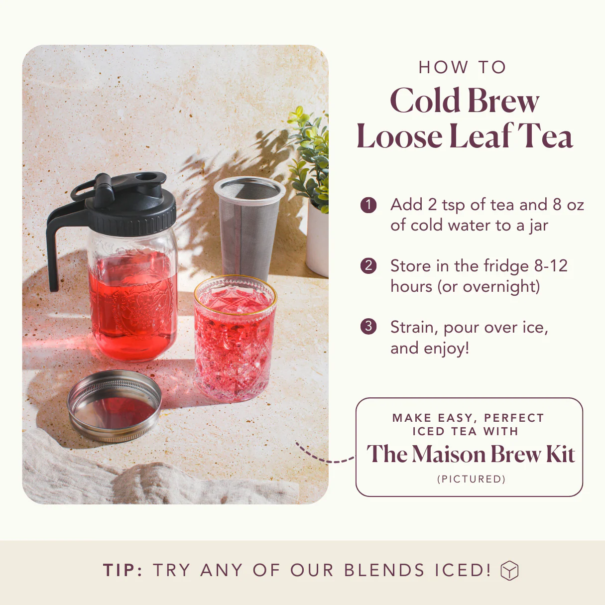 Plum Deluxe Peach Bellini Herbal Tea - Image 10