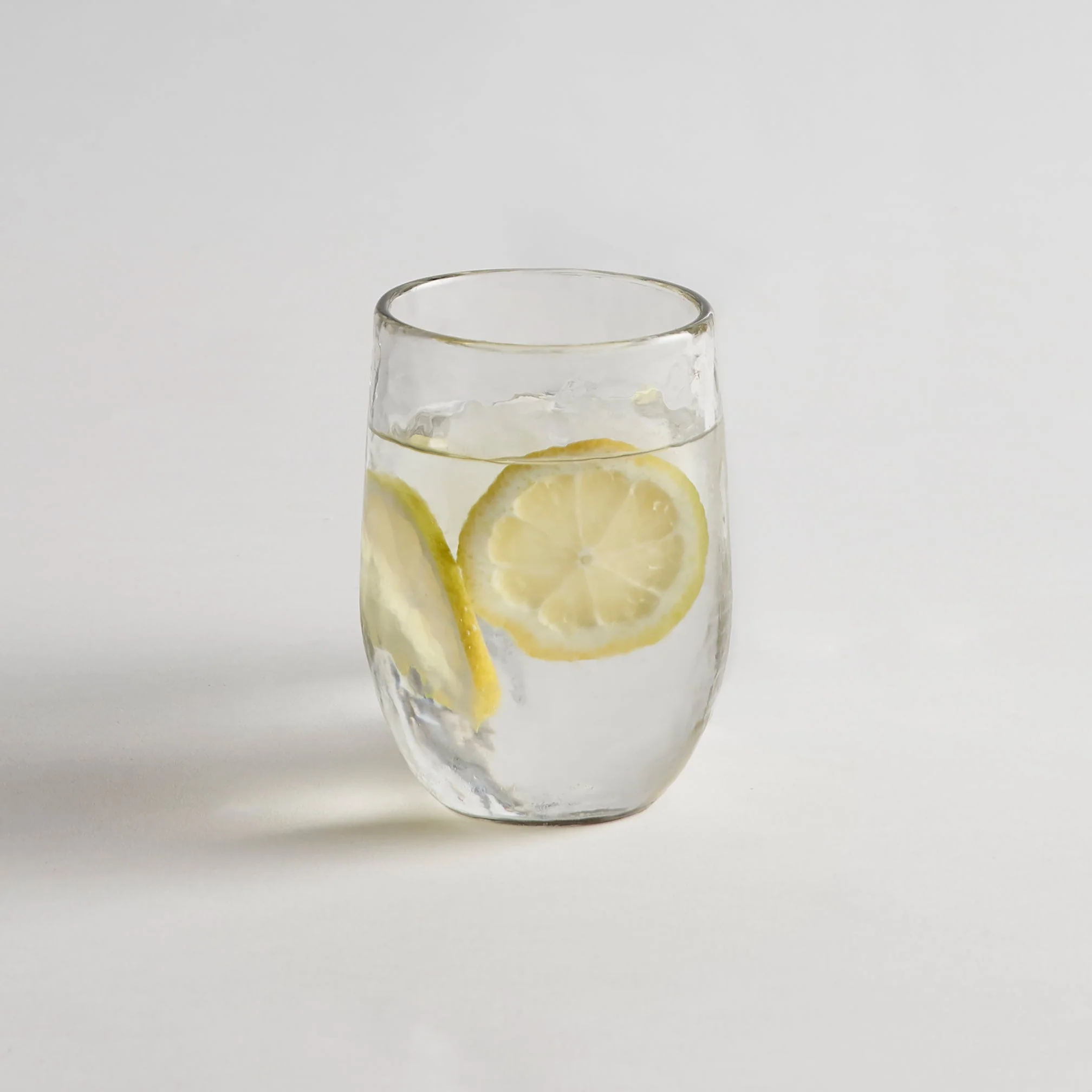 Powered by People Pebbled Medium Glasses - Set of 4