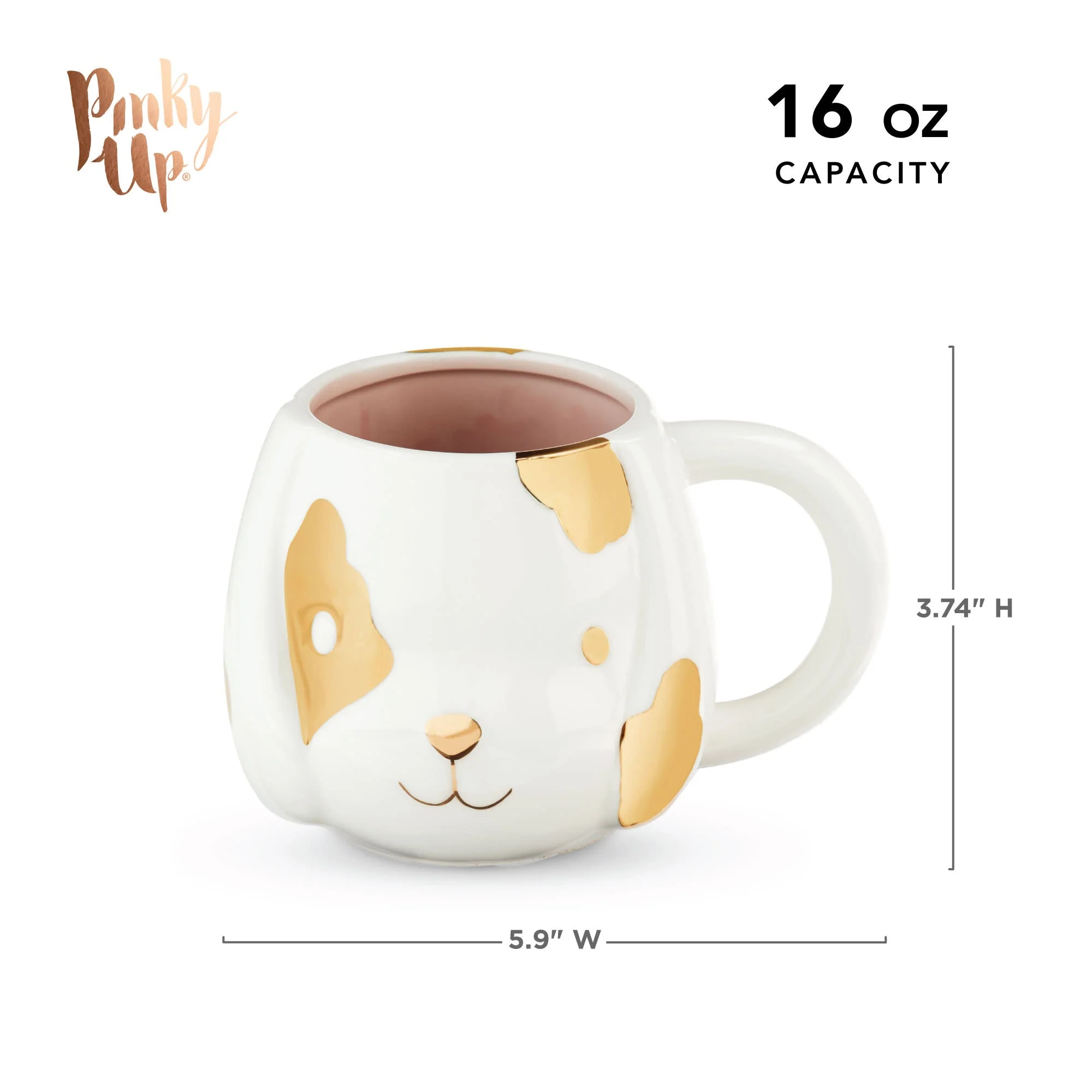 Pinky Up Penny: Ceramic Puppy Mug - Image 5