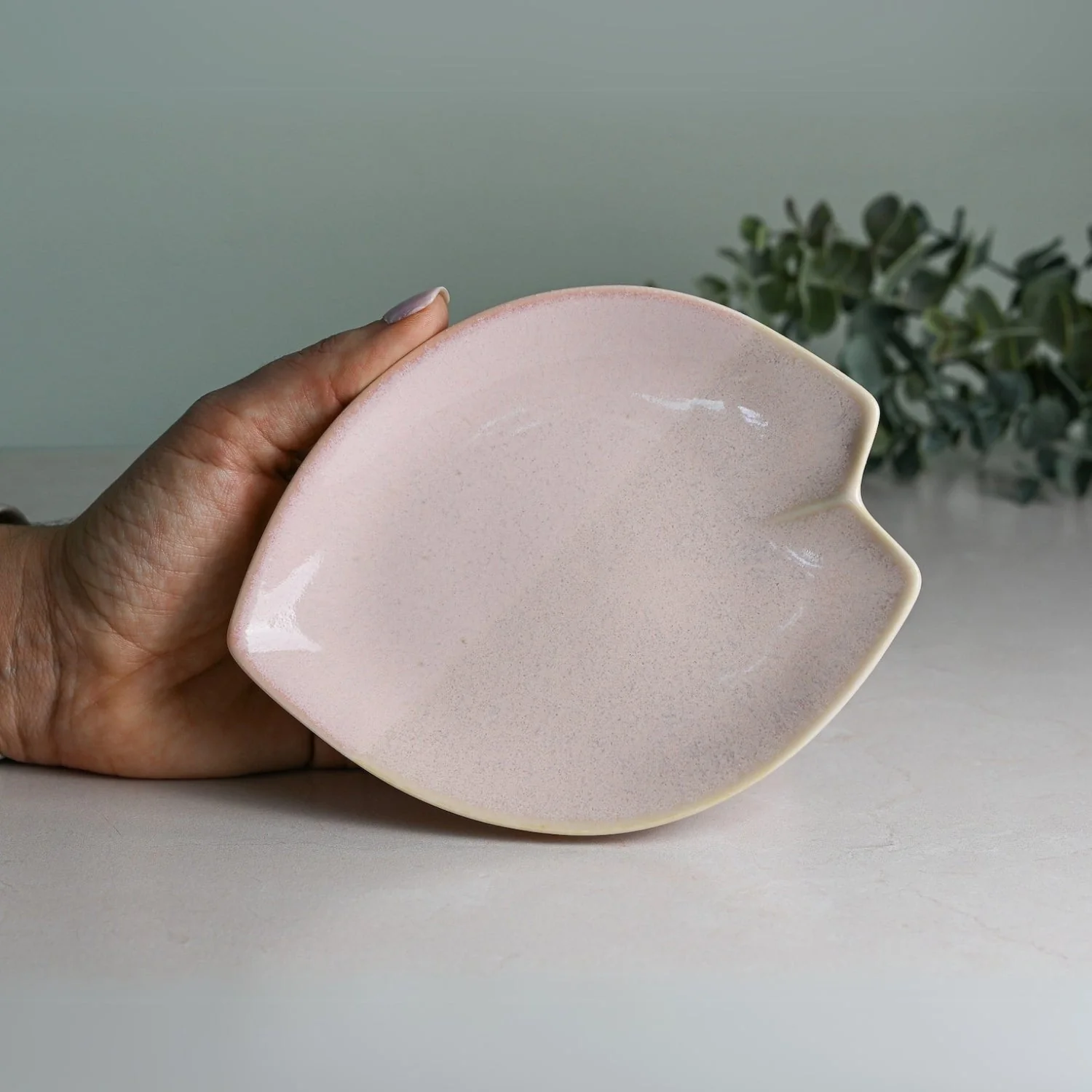 Aprika Life Pink LOVE Ceramic Tea Cup with Saucer - Image 6