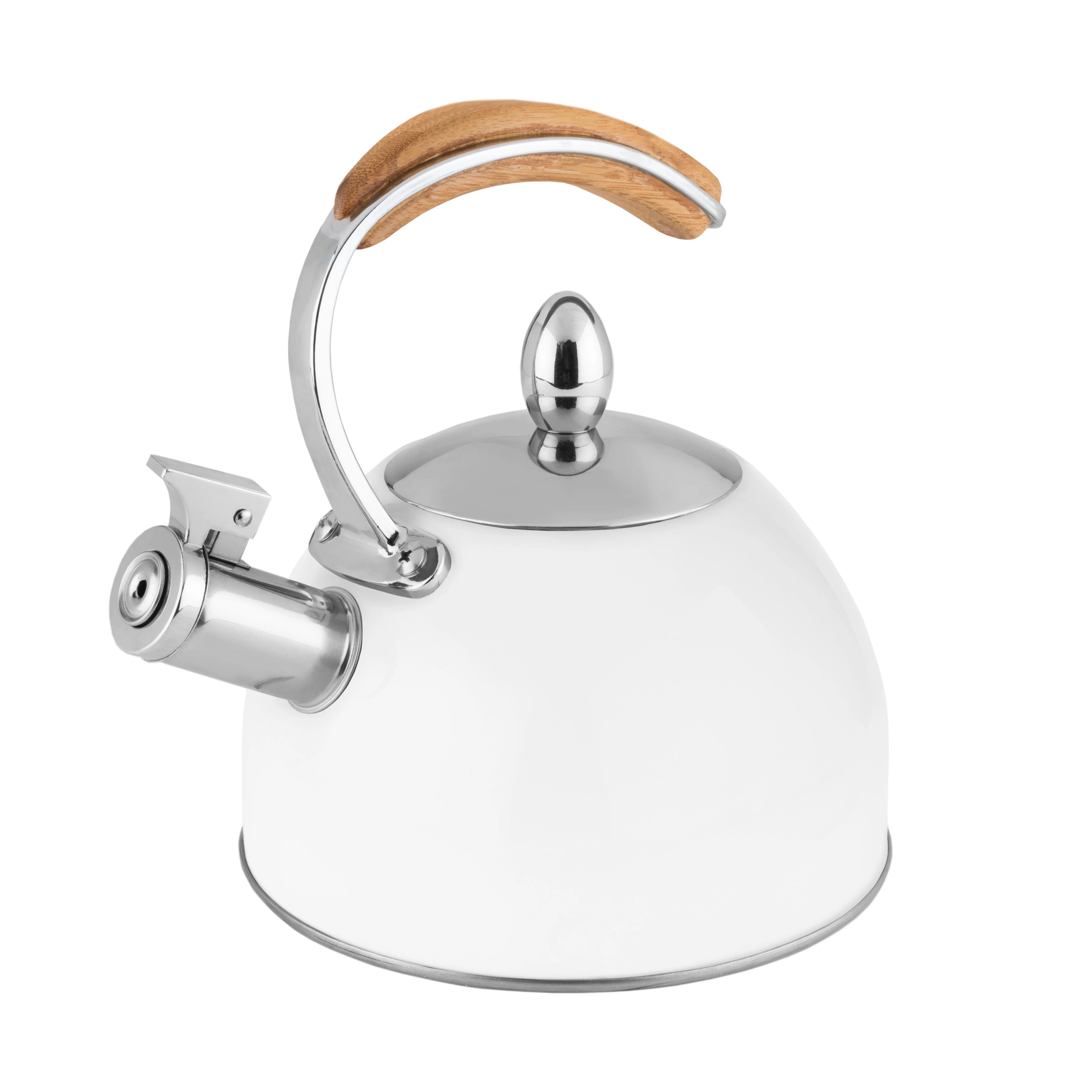 Pinky Up Presley White Tea Kettle - Image 4