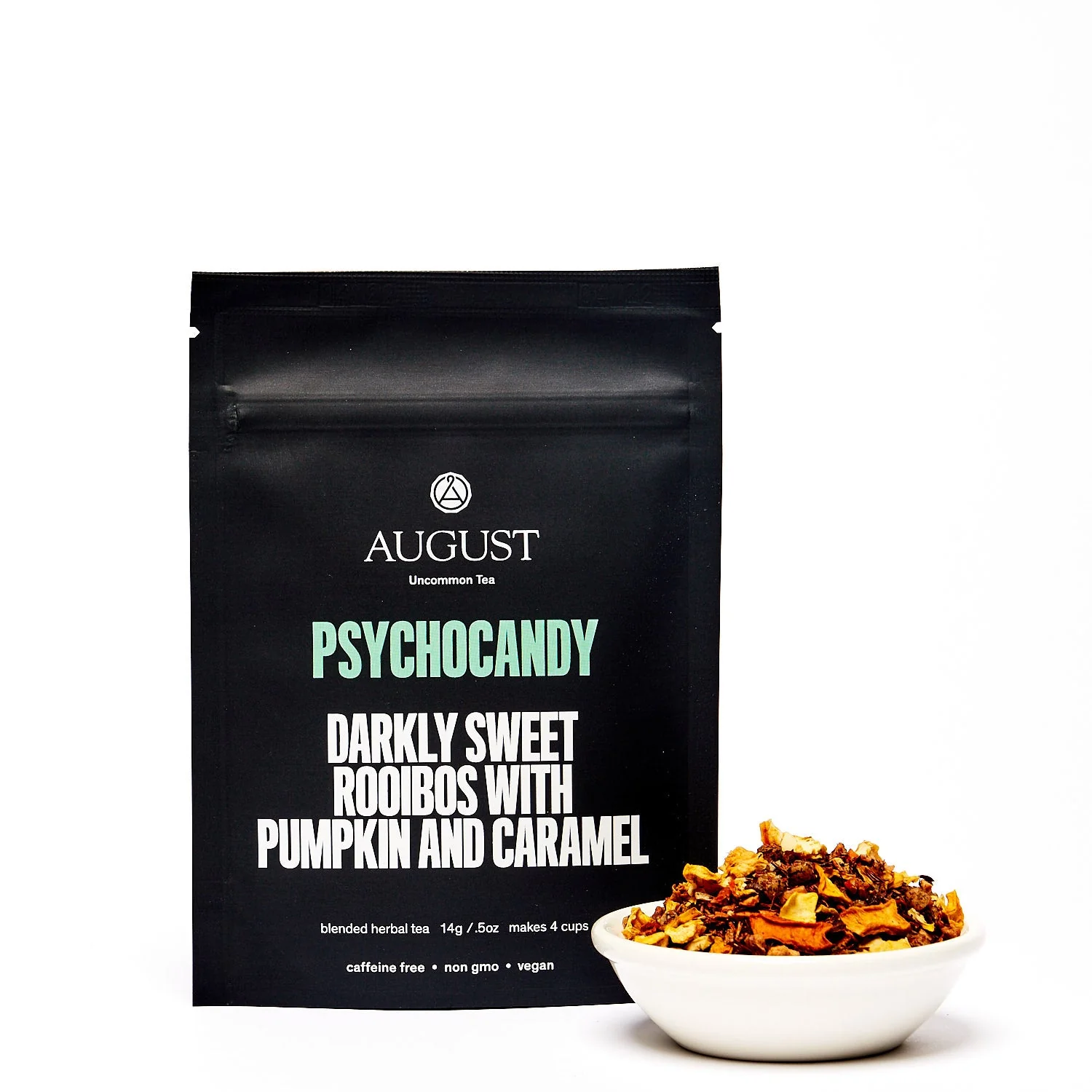 August Psychocandy - Roasted Pumpkin Caramel Rooibos Tea (Caffeine Free) - Image 4