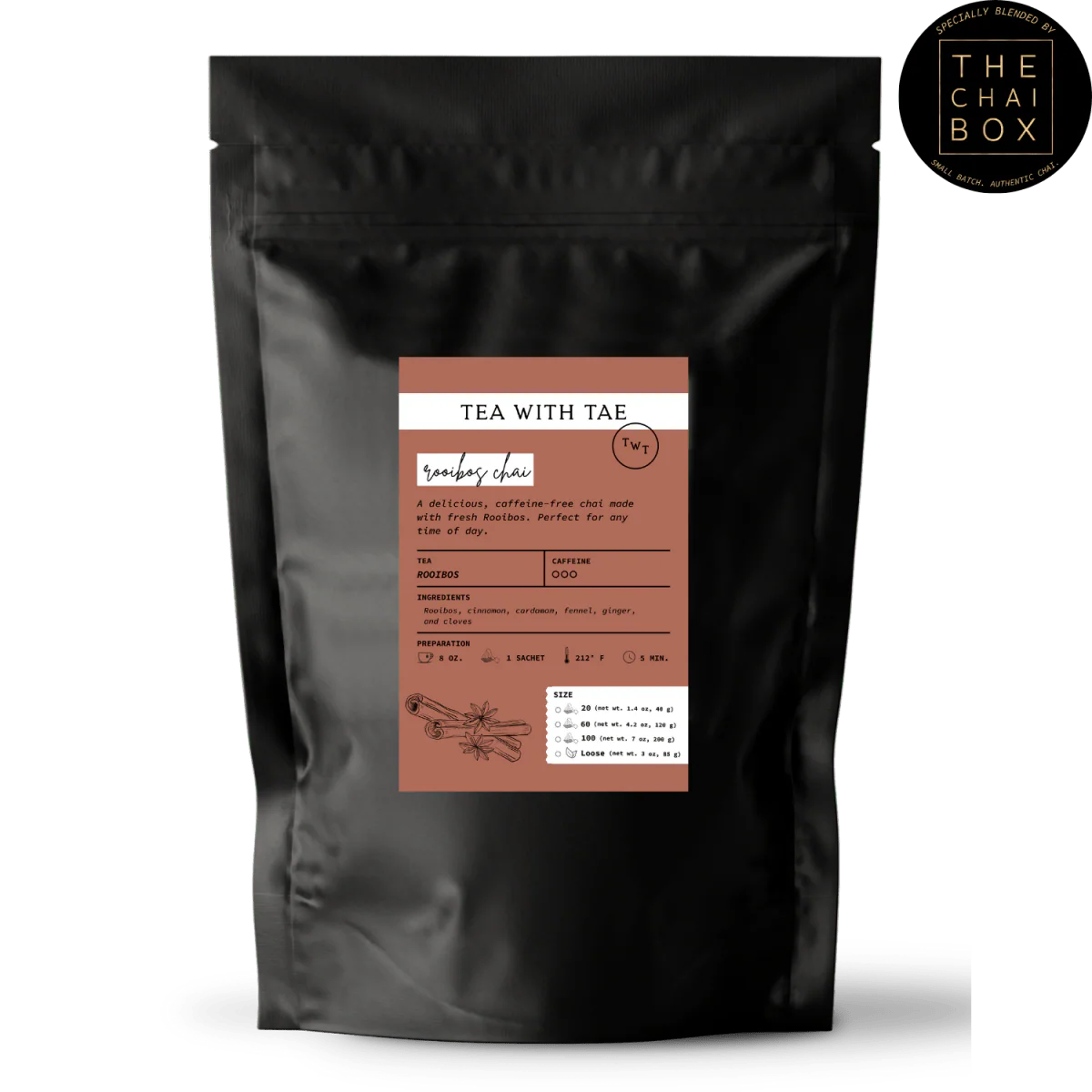 Tea with Tae Rooibos Chai Pouch - Image 8