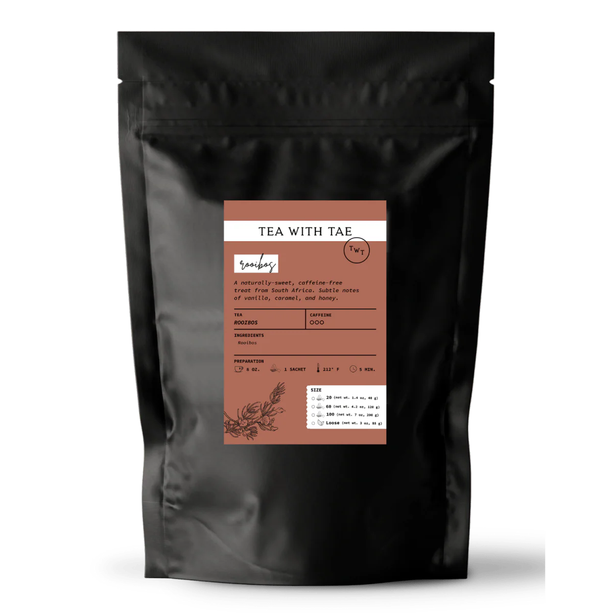 Tea with Tae Rooibos Pouch - Image 8