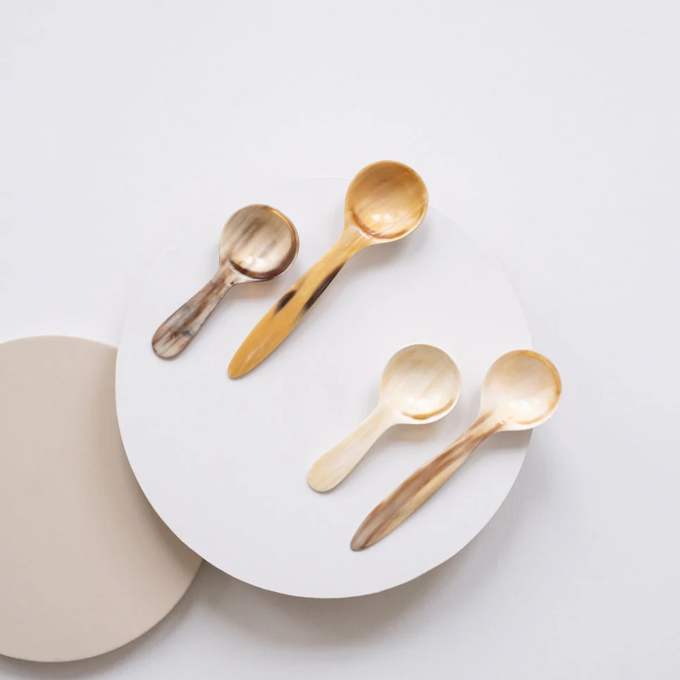 Short Handle Horn Scoop - Image 5