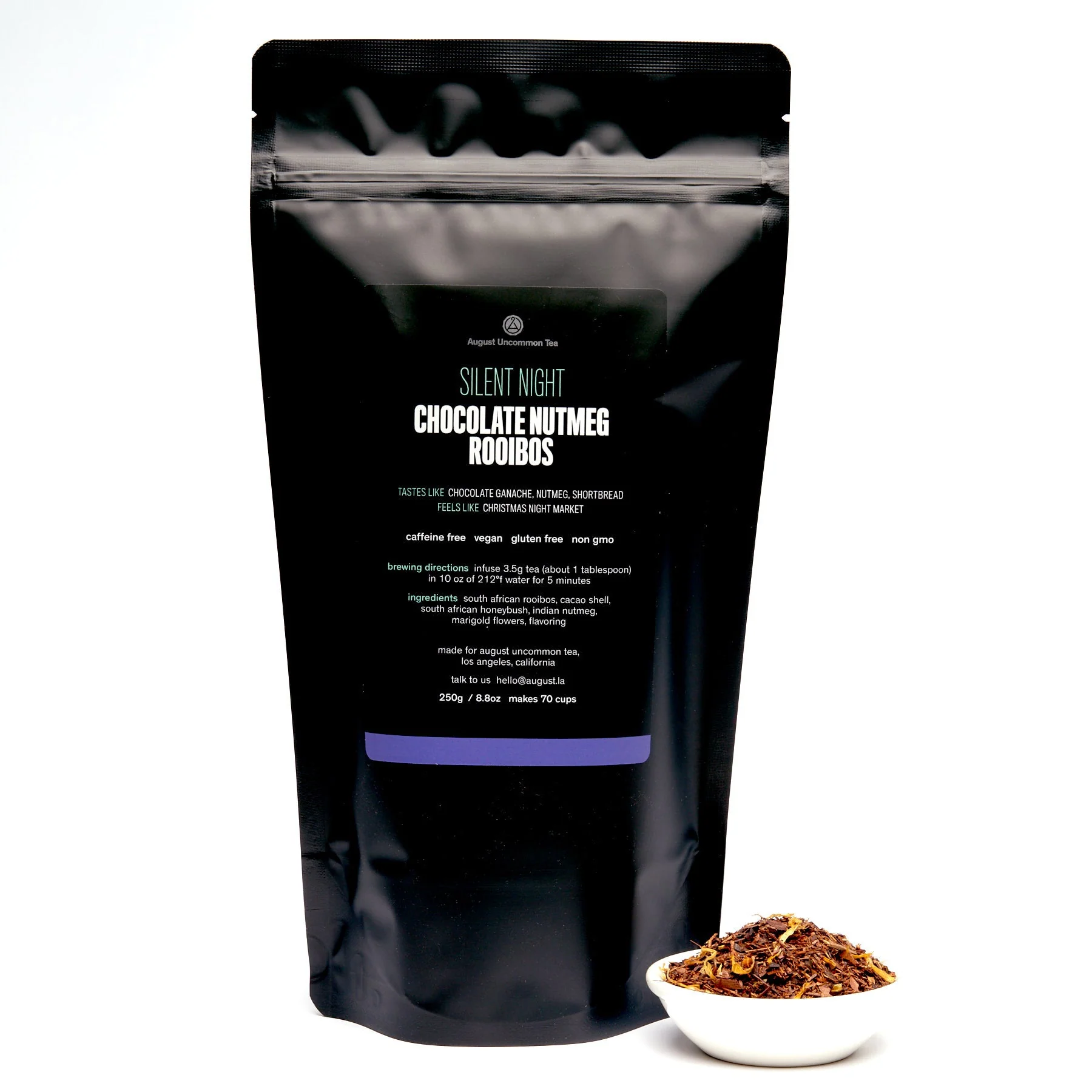 August Silent Night - Chocolate Nutmeg Rooibos (Caffeine Free) - Image 3