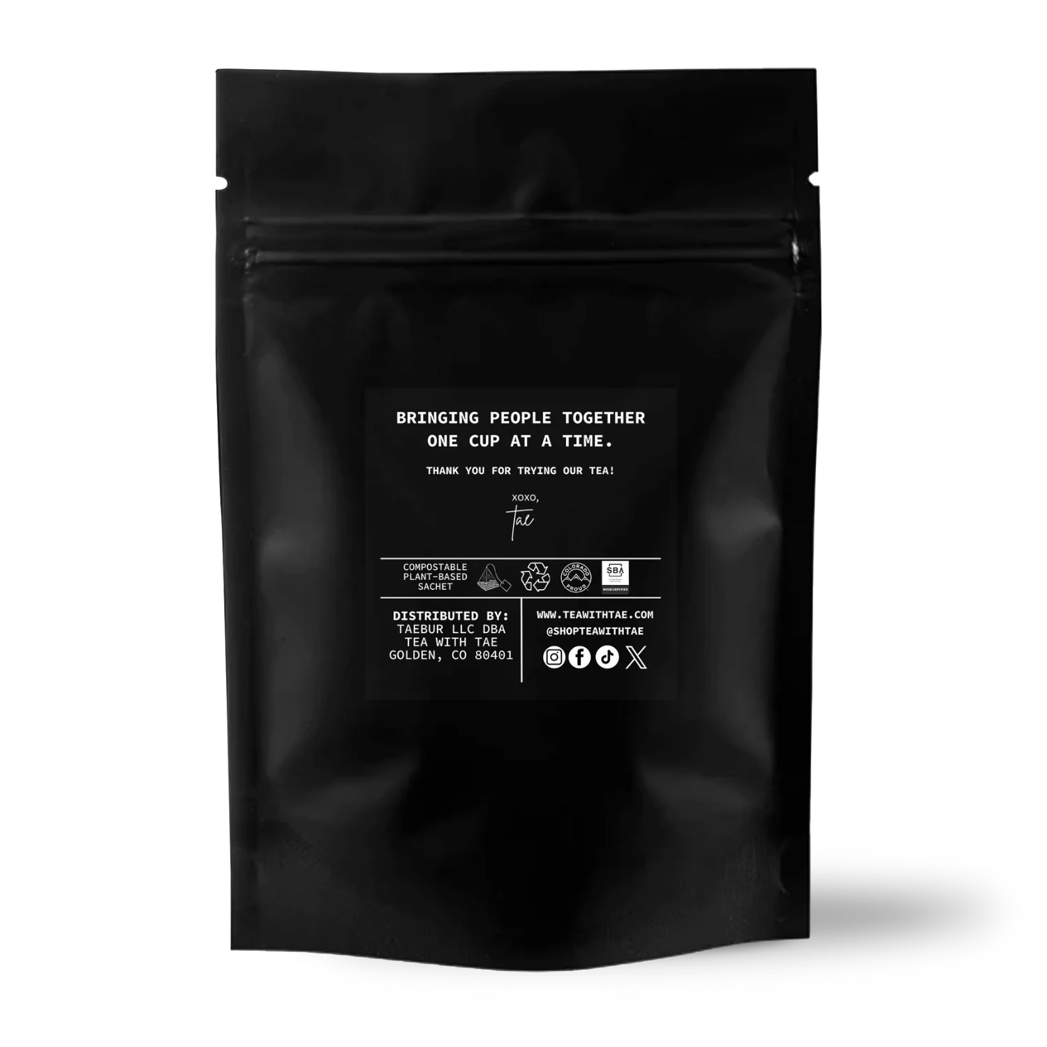 Tea with Tae Spa Bliss 5ct. Pouch - Image 2
